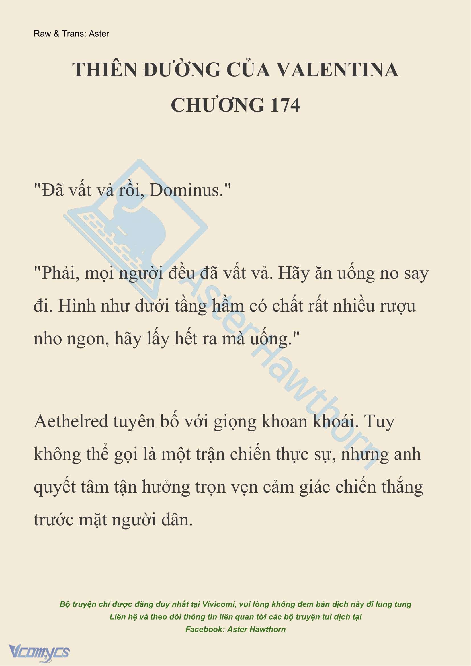 [NOVEL] Thiên Đường Của Valentina Chapter 174 - Trang 2