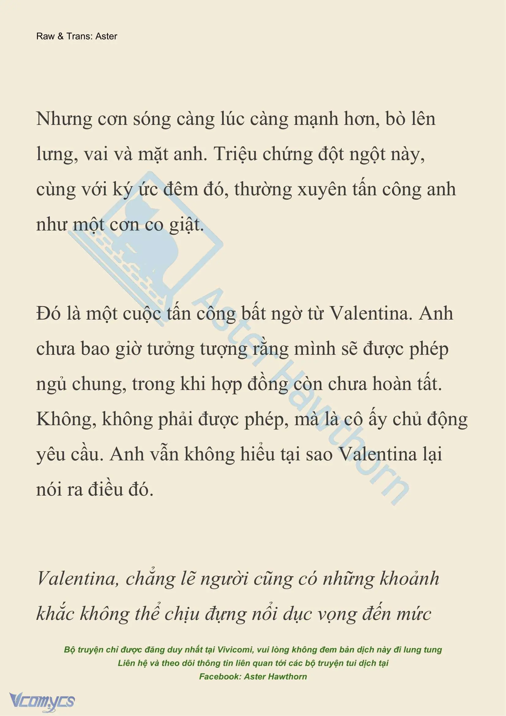[NOVEL] Thiên Đường Của Valentina Chapter 174 - Trang 21