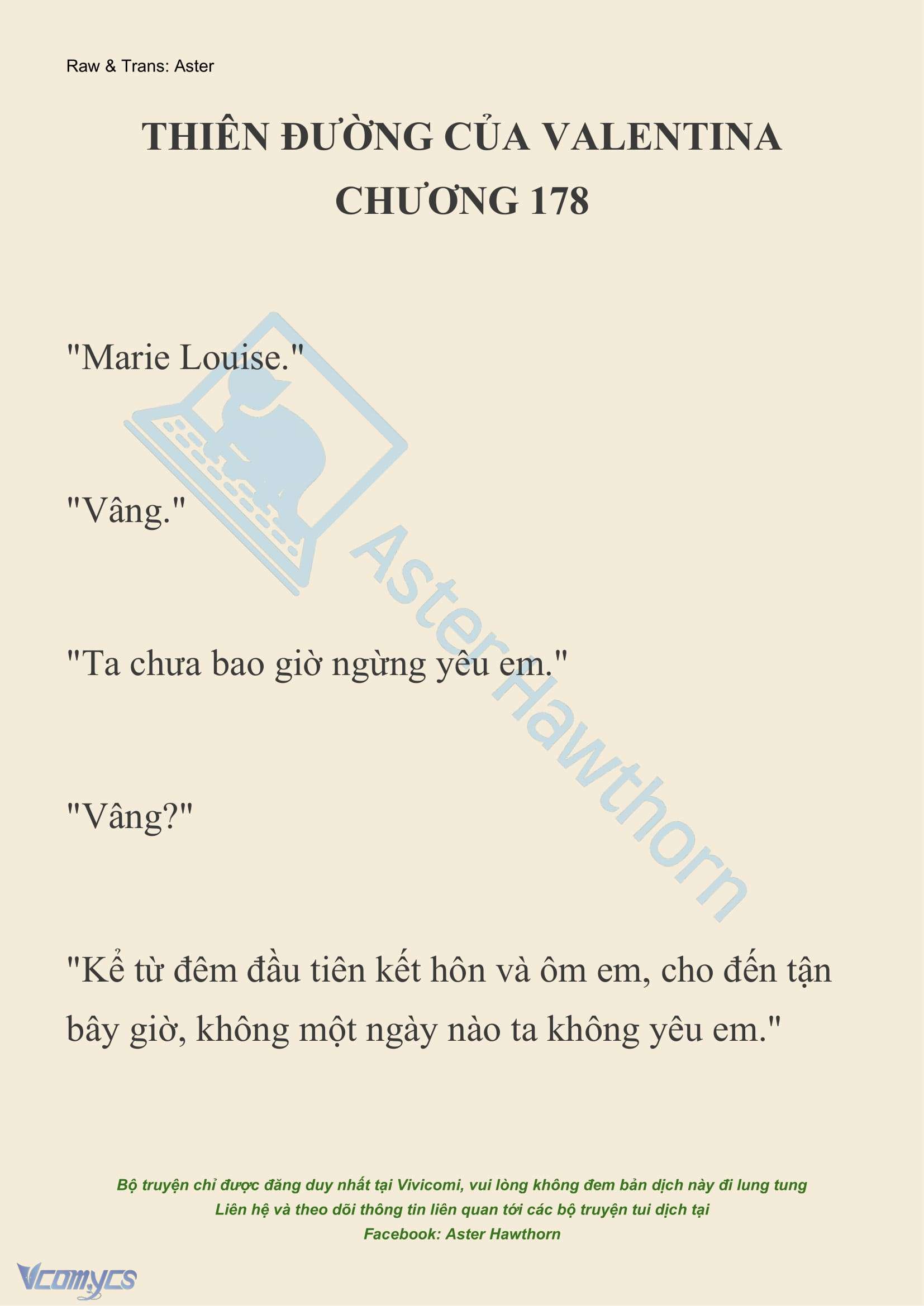 [NOVEL] Thiên Đường Của Valentina Chapter 178 - Trang 2