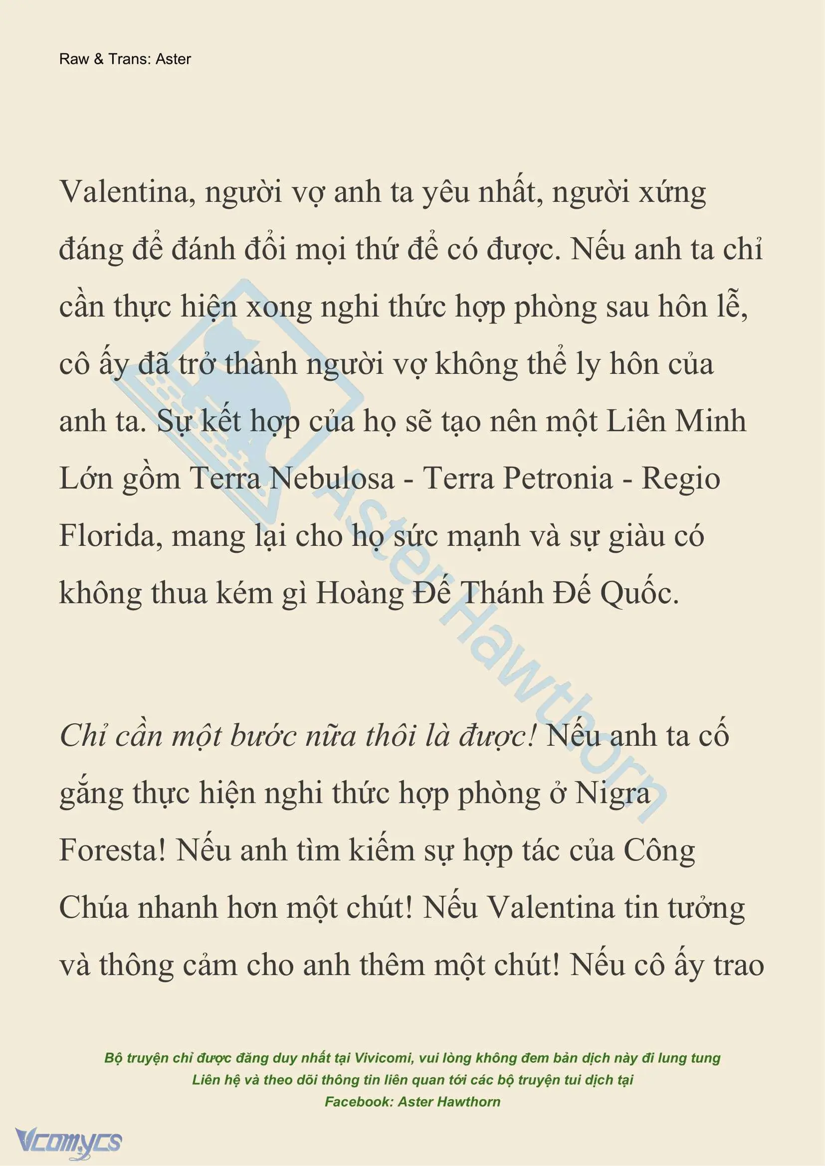 [NOVEL] Thiên Đường Của Valentina Chapter 180 - Trang 7