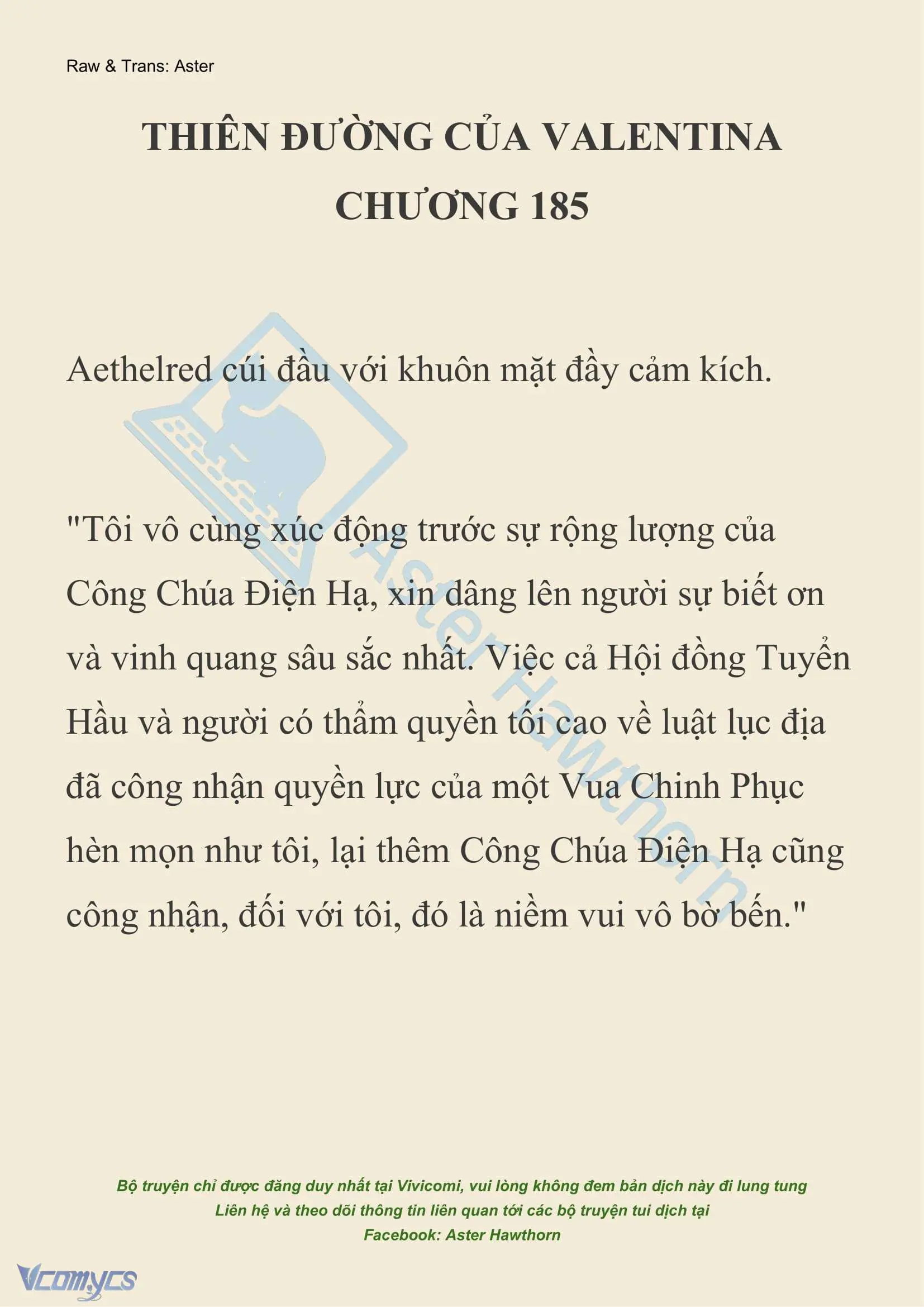 [NOVEL] Thiên Đường Của Valentina Chapter 185 - Trang 2