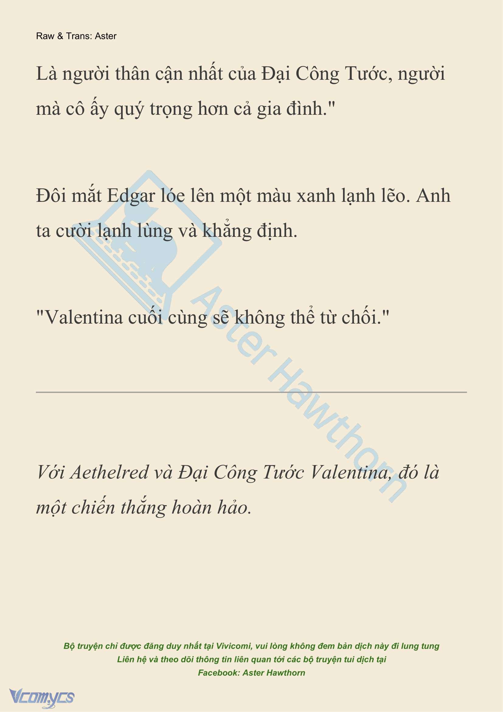 [NOVEL] Thiên Đường Của Valentina Chapter 188 - Trang 5