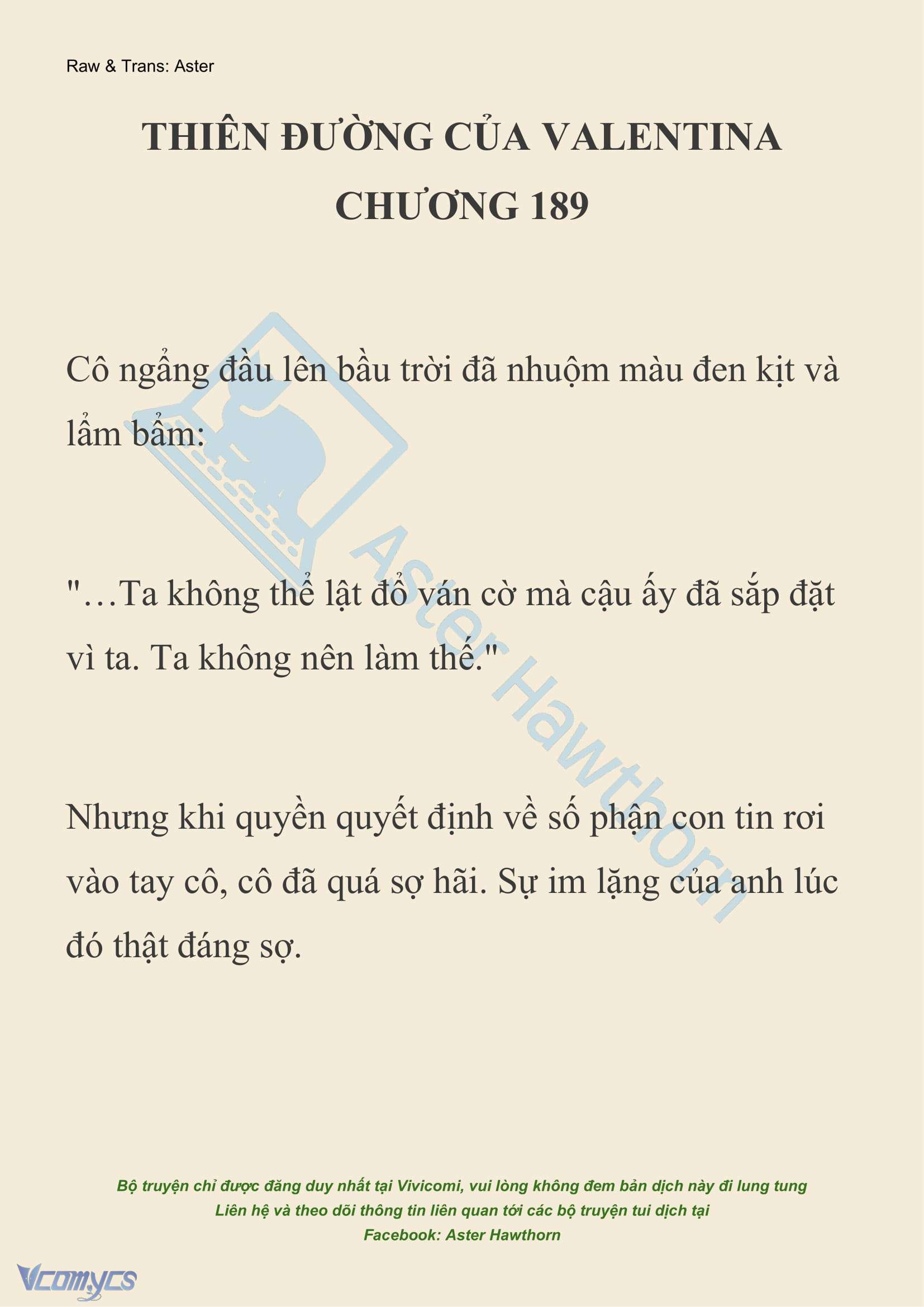 [NOVEL] Thiên Đường Của Valentina Chapter 189 - Trang 2