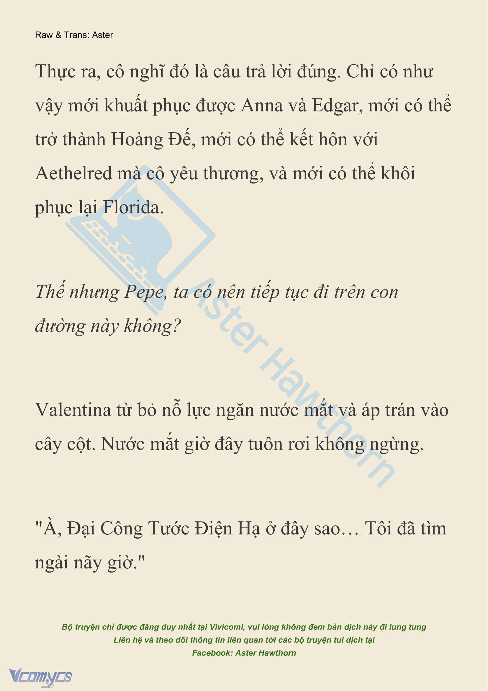 [NOVEL] Thiên Đường Của Valentina Chapter 189 - Trang 4