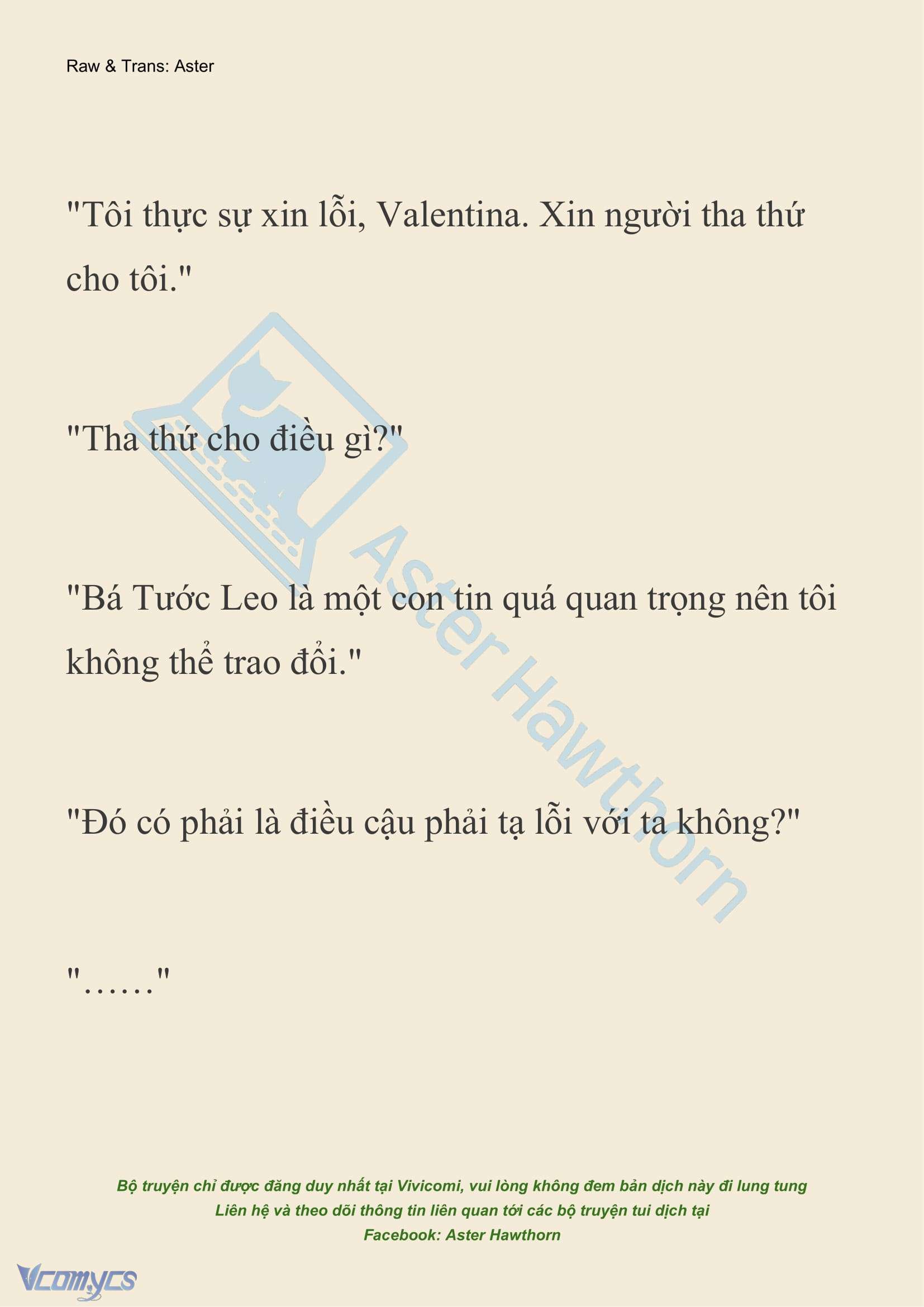 [NOVEL] Thiên Đường Của Valentina Chapter 189 - Trang 9