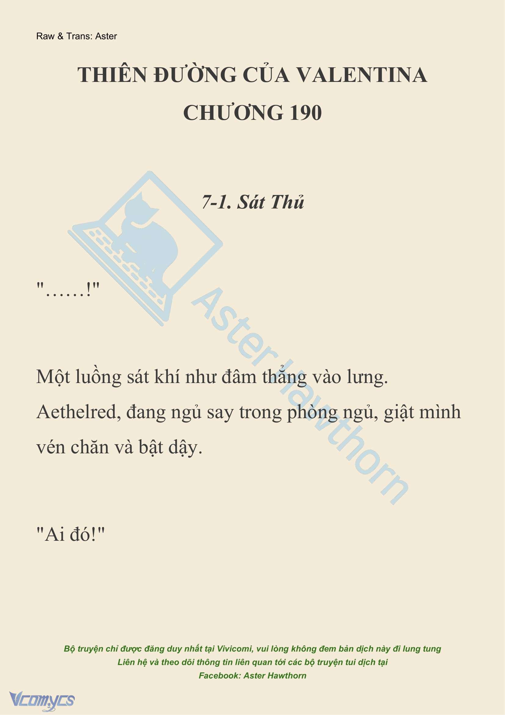 [NOVEL] Thiên Đường Của Valentina Chapter 190 - Trang 2
