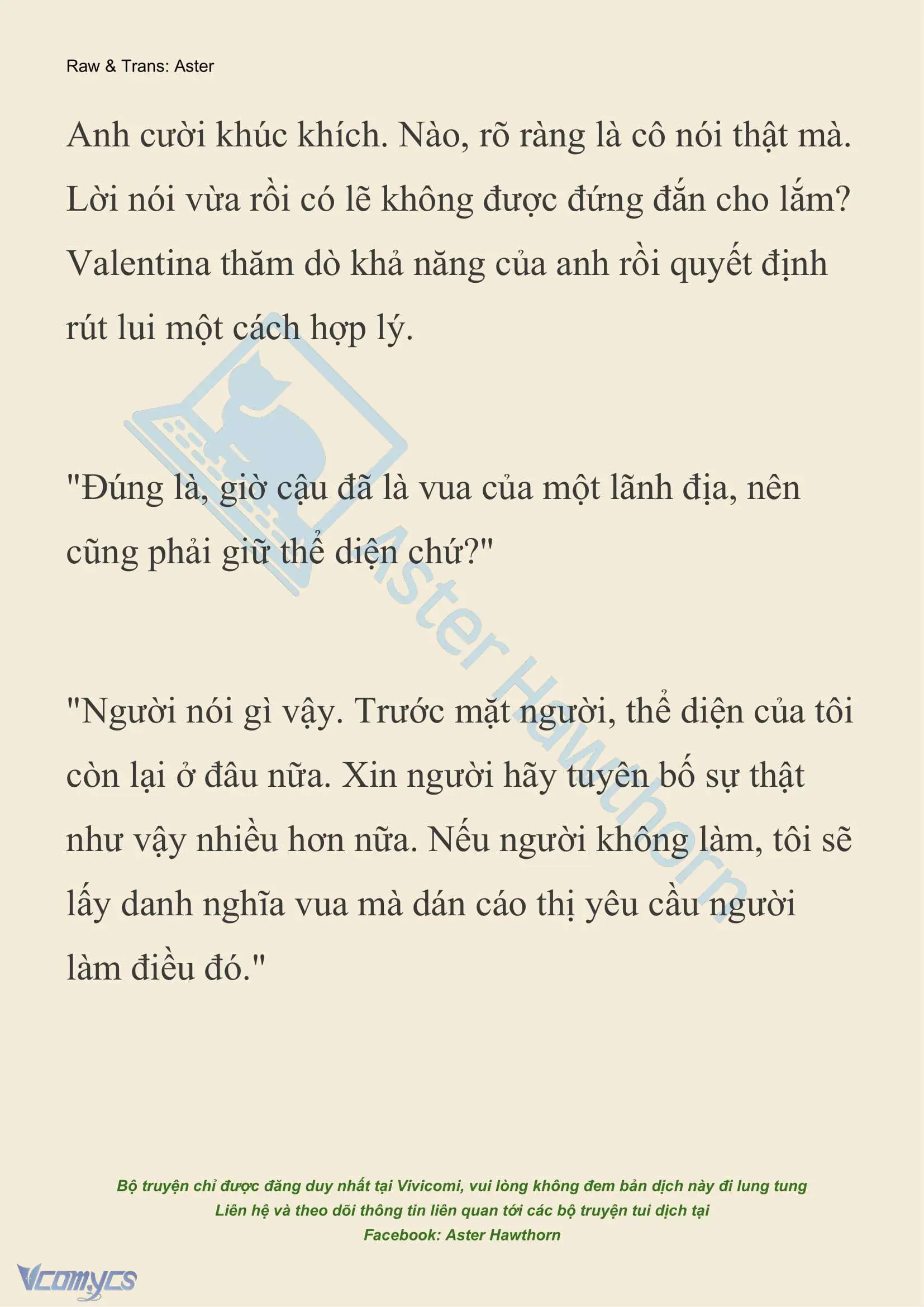 [NOVEL] Thiên Đường Của Valentina Chapter 192 - Trang 3