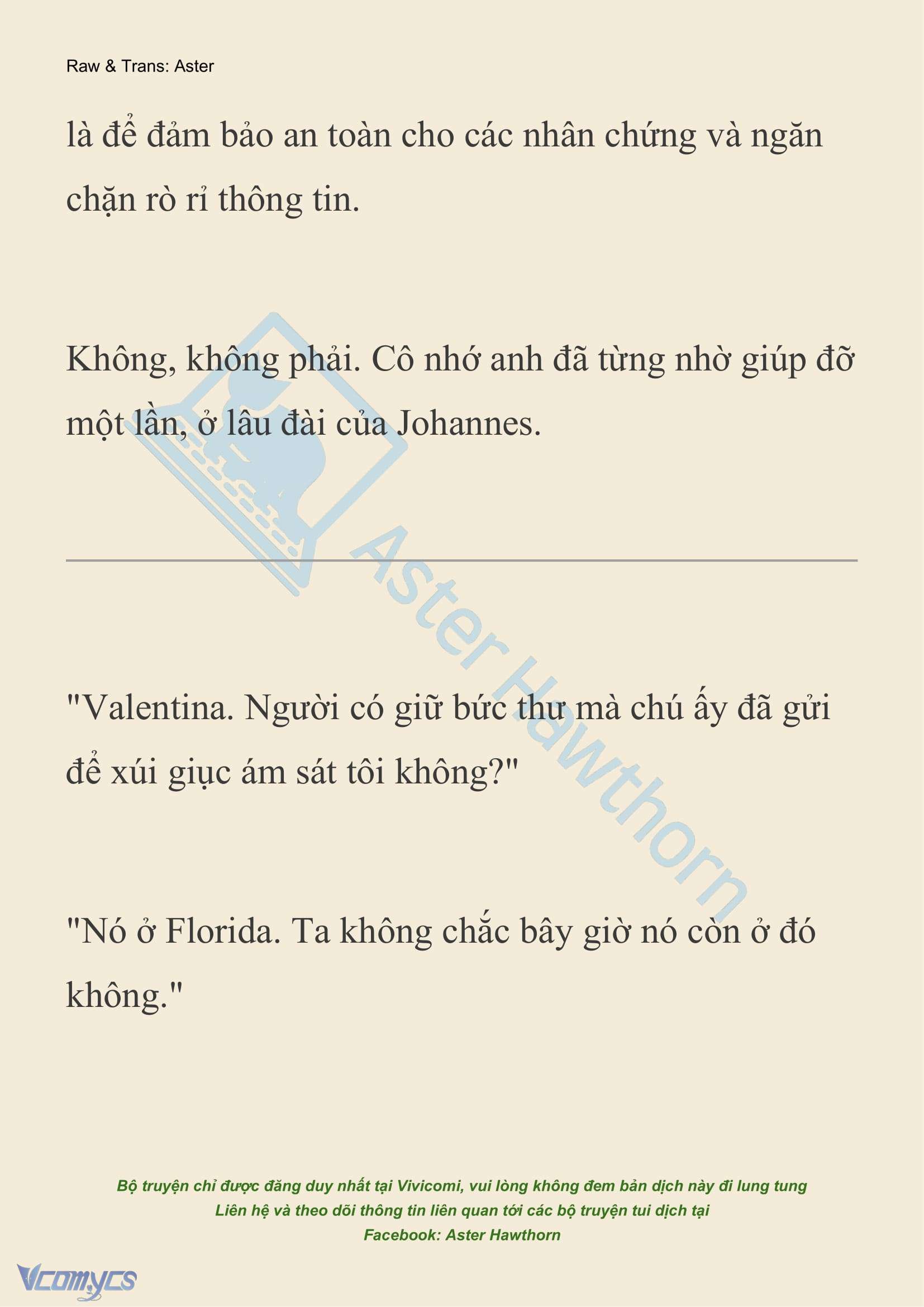 [NOVEL] Thiên Đường Của Valentina Chapter 193 - Trang 11