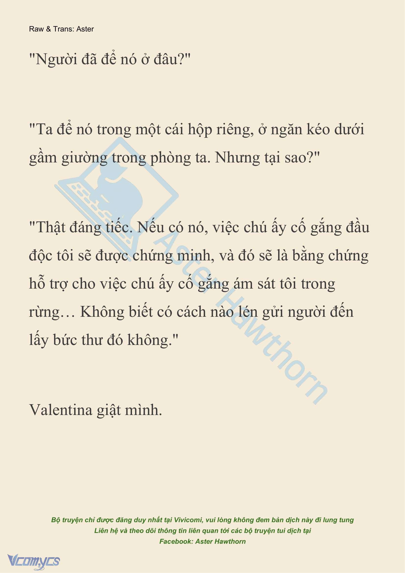 [NOVEL] Thiên Đường Của Valentina Chapter 193 - Trang 12