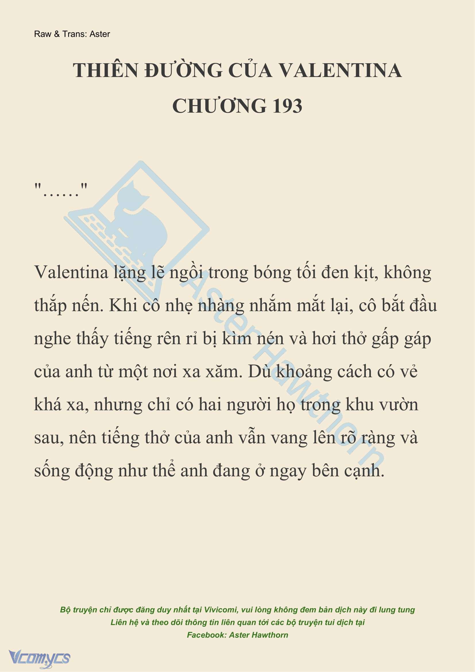 [NOVEL] Thiên Đường Của Valentina Chapter 193 - Trang 2