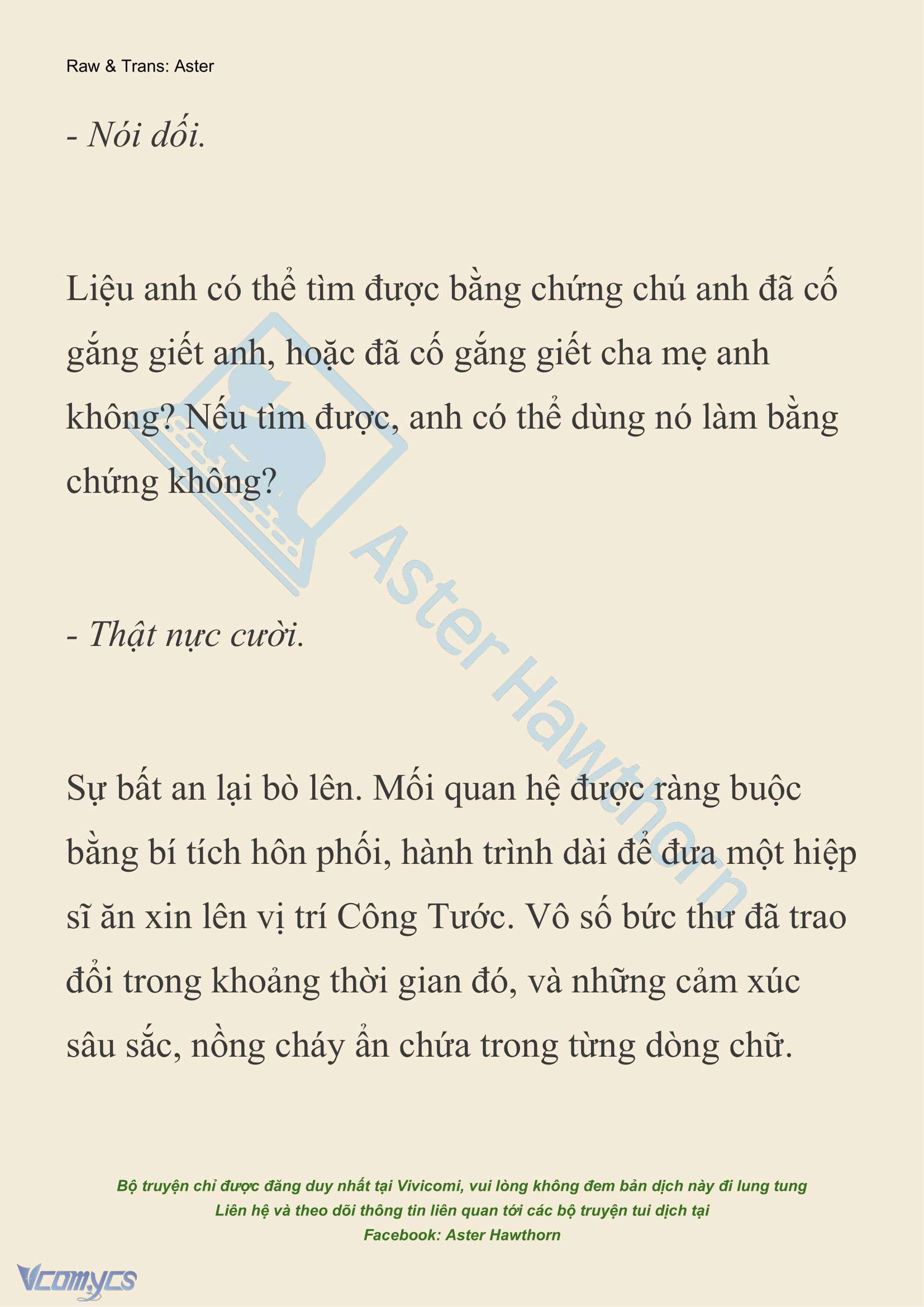 [NOVEL] Thiên Đường Của Valentina Chapter 194 - Trang 9