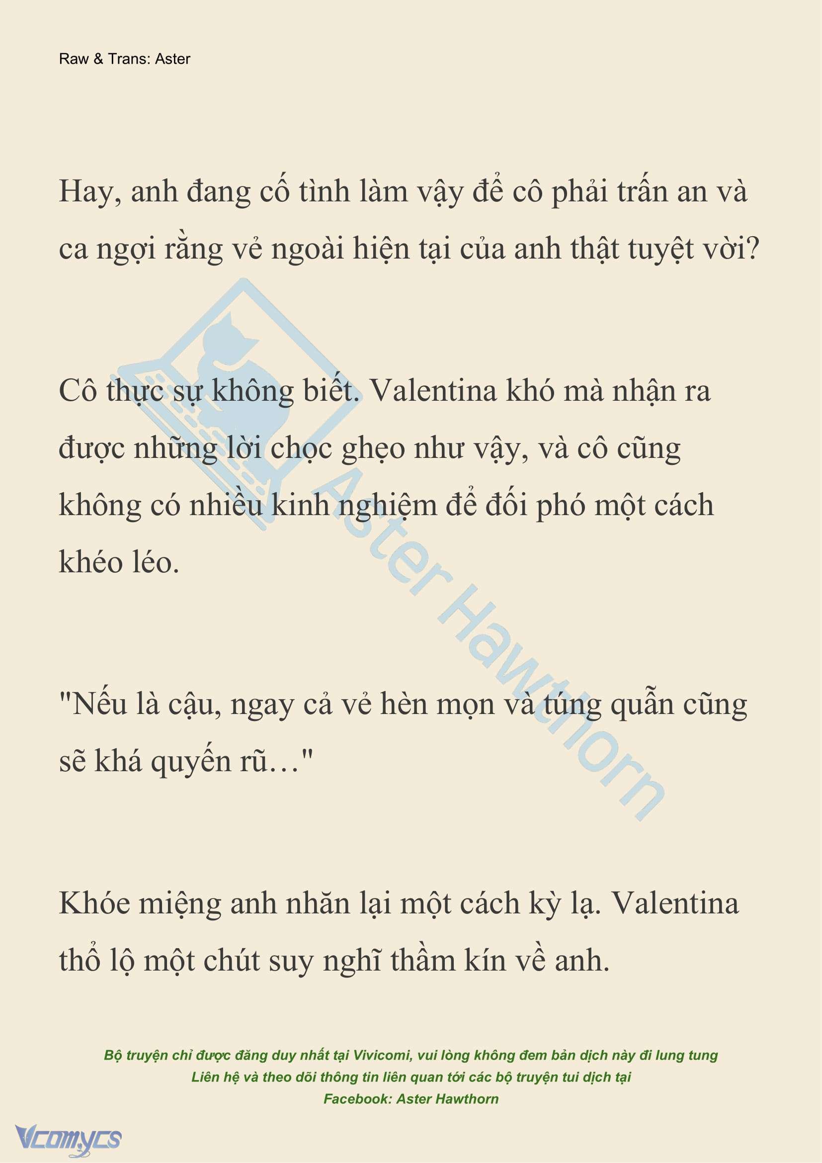 [NOVEL] Thiên Đường Của Valentina Chapter 195 - Trang 7