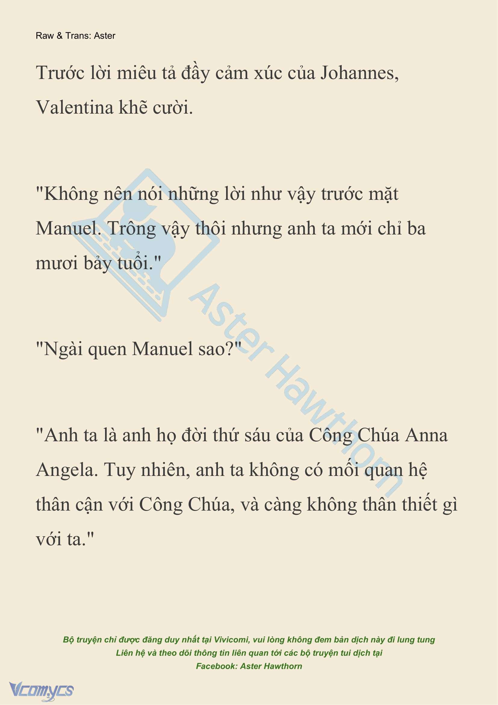 [NOVEL] Thiên Đường Của Valentina Chapter 196 - Trang 9