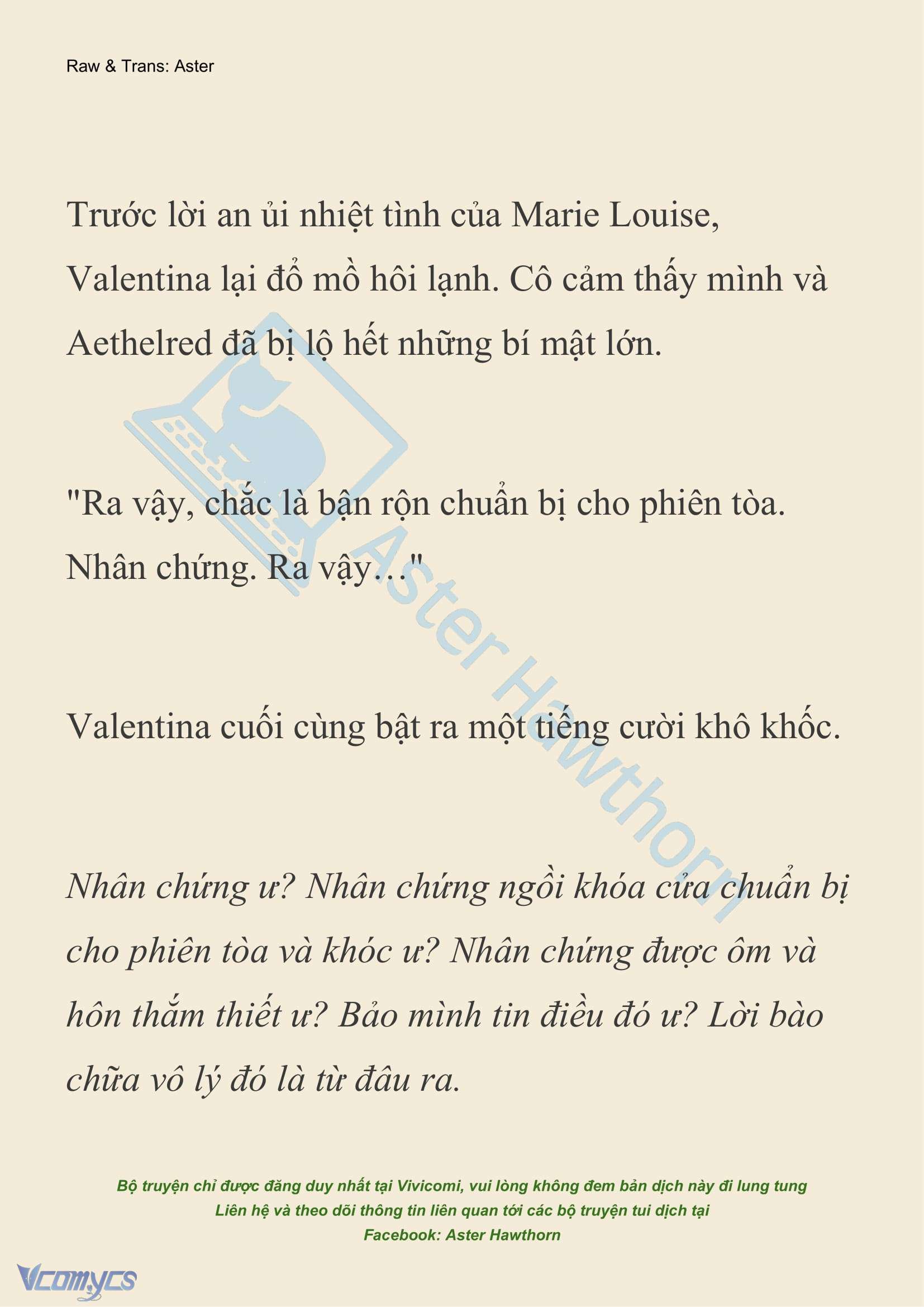 [NOVEL] Thiên Đường Của Valentina Chapter 197 - Trang 11