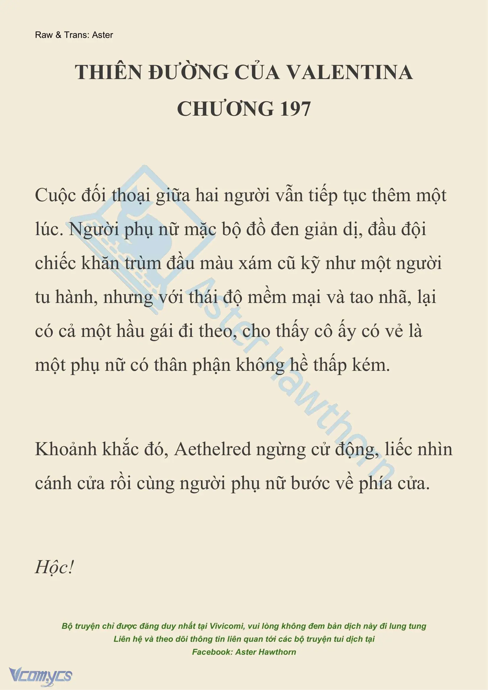 [NOVEL] Thiên Đường Của Valentina Chapter 197 - Trang 2
