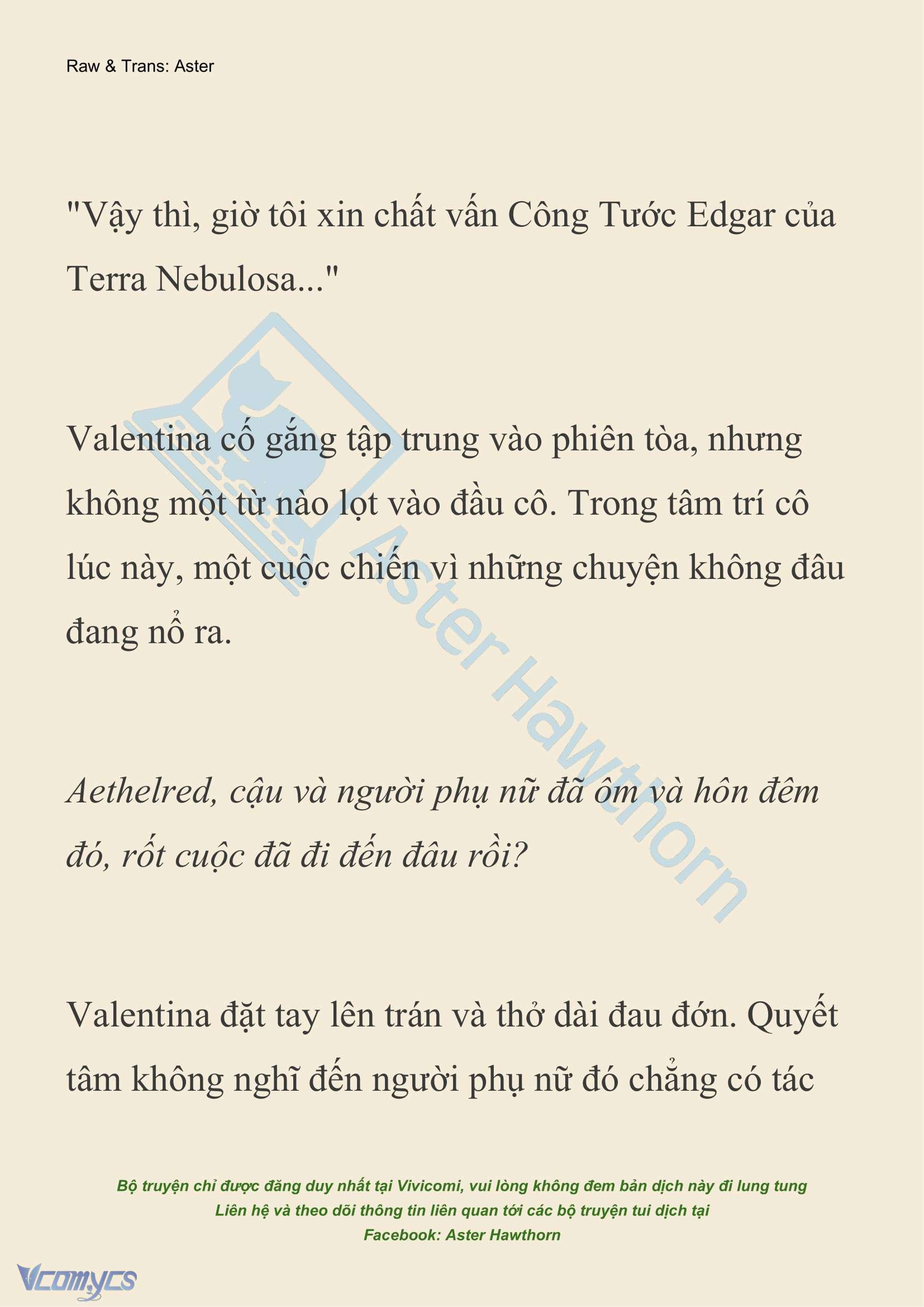 [NOVEL] Thiên Đường Của Valentina Chapter 198 - Trang 14
