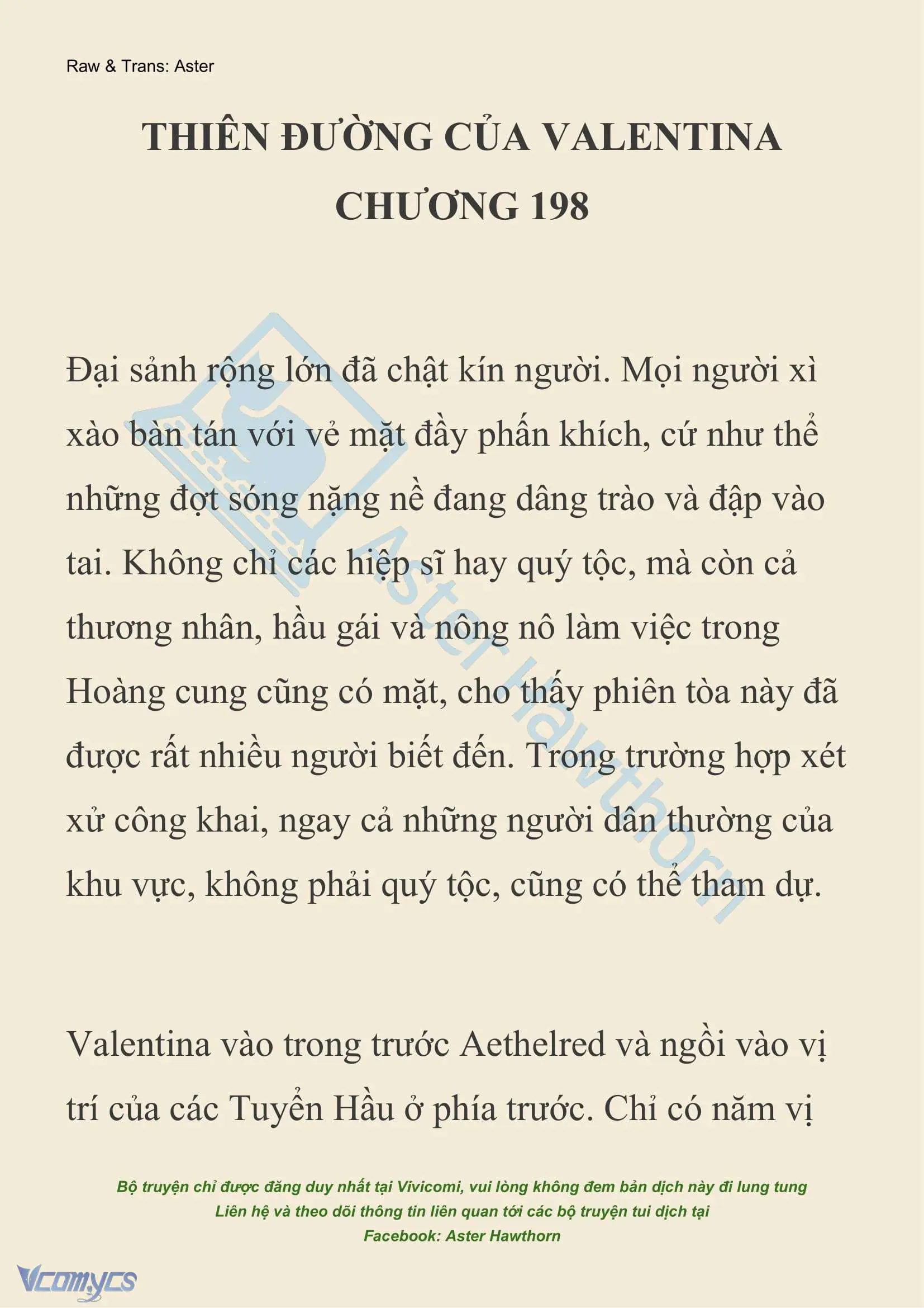 [NOVEL] Thiên Đường Của Valentina Chapter 198 - Trang 2
