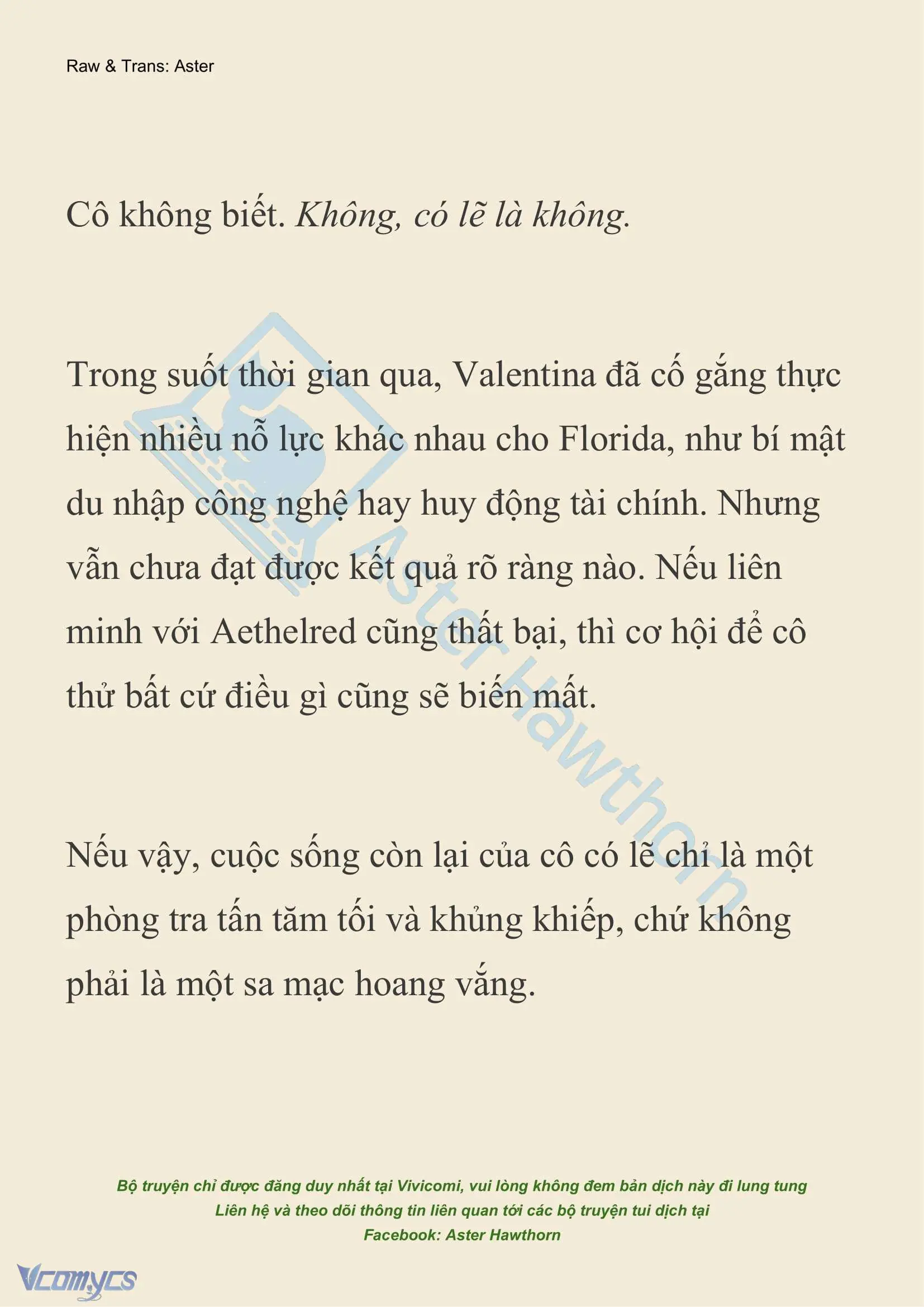 [NOVEL] Thiên Đường Của Valentina Chapter 198 - Trang 9