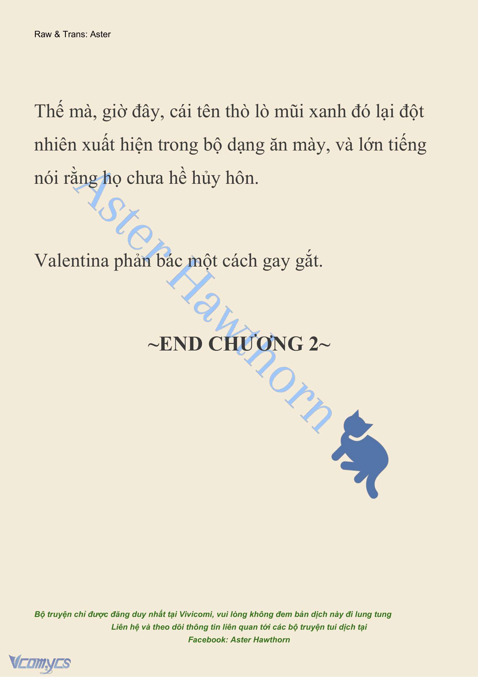 [NOVEL] Thiên Đường Của Valentina Chapter 2 - Trang 23