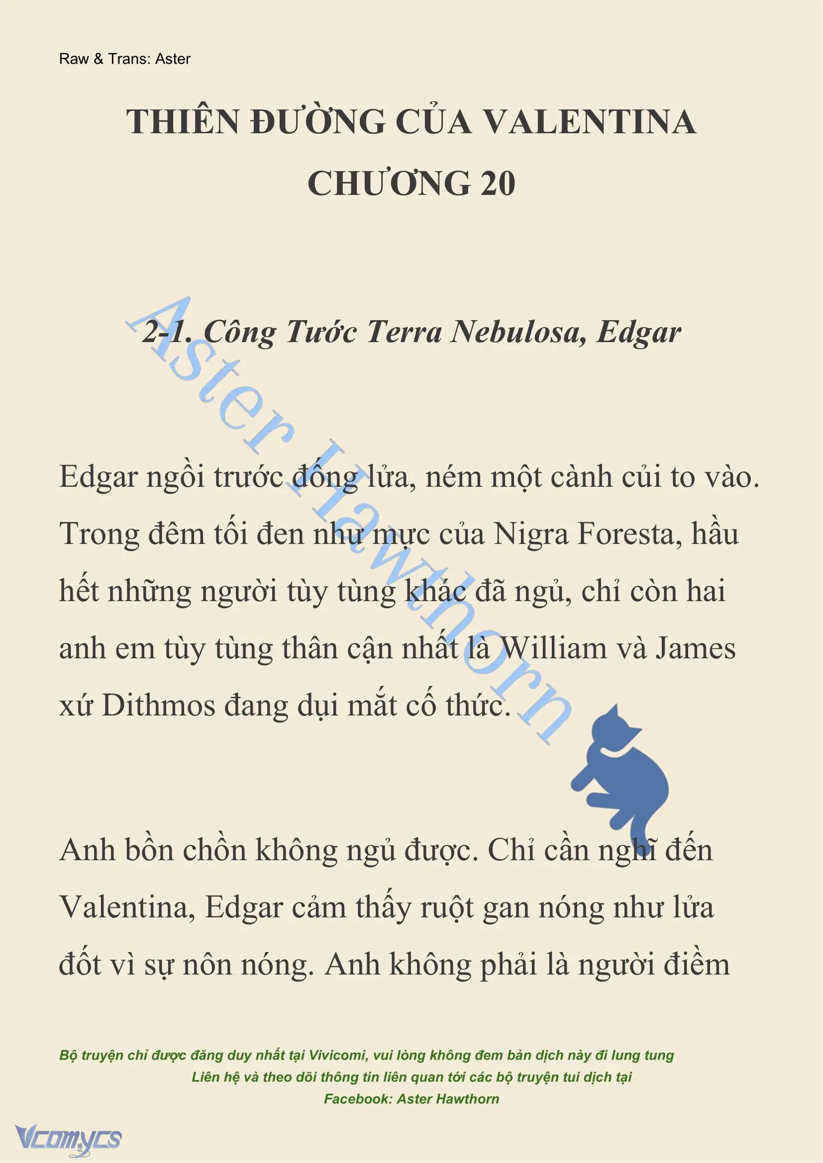 [NOVEL] Thiên Đường Của Valentina Chapter 20 - Trang 3
