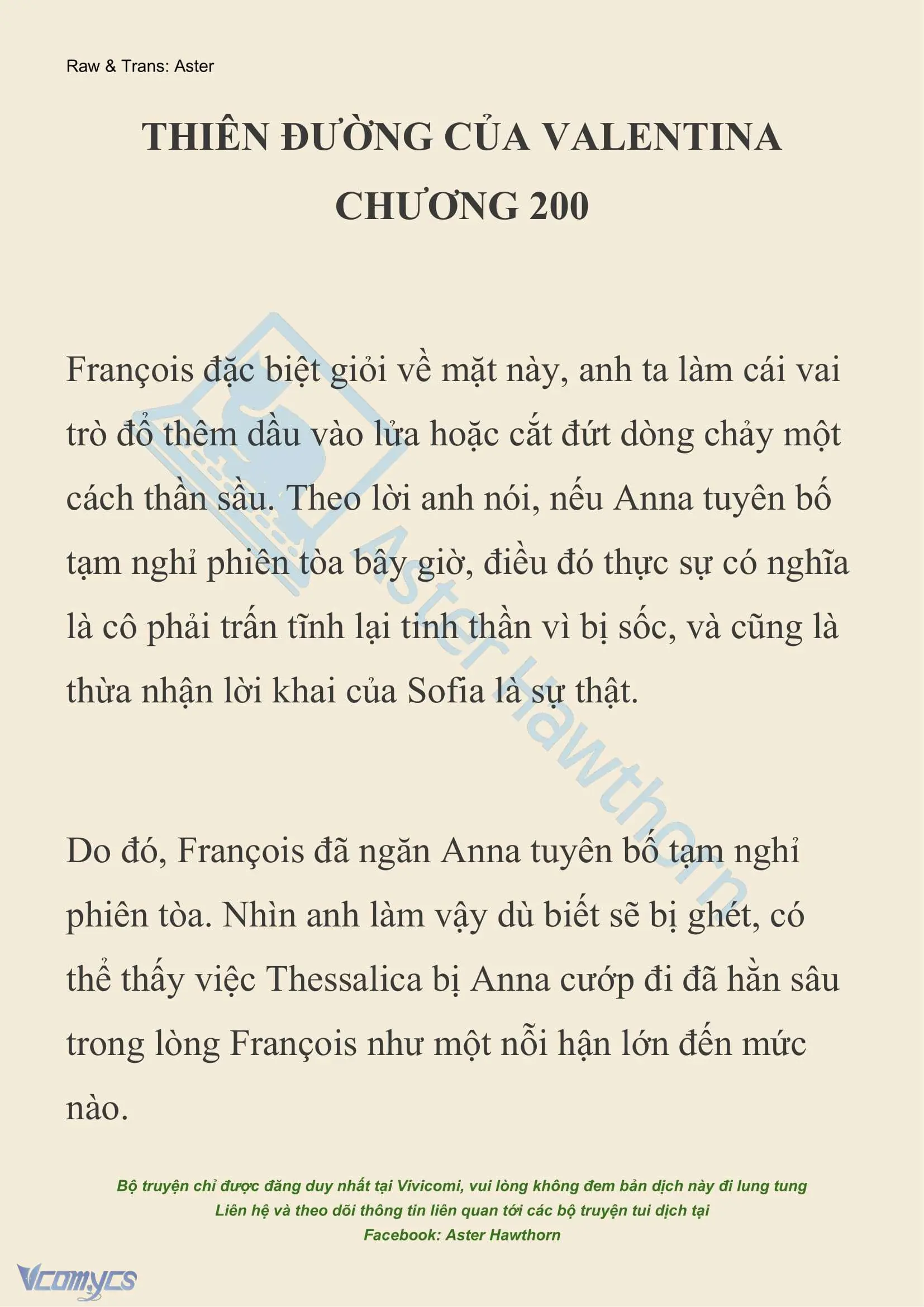 [NOVEL] Thiên Đường Của Valentina Chapter 200 - Trang 2