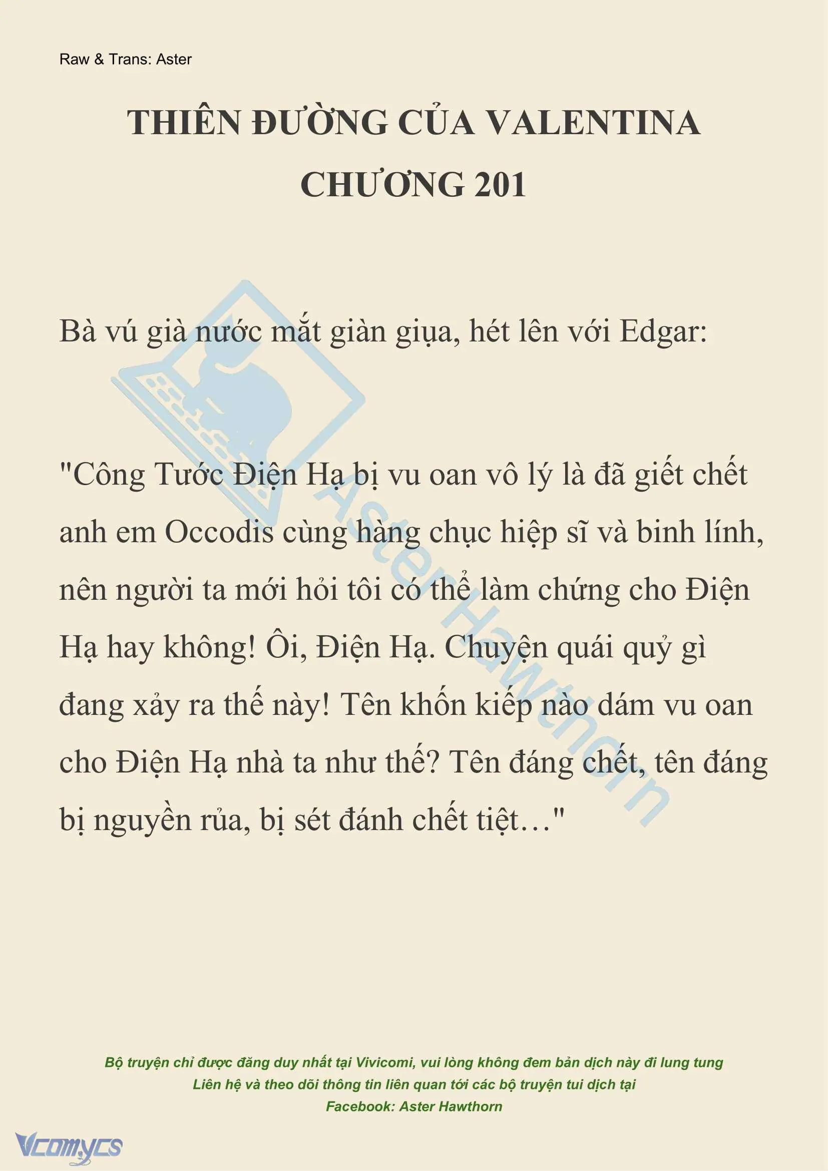 [NOVEL] Thiên Đường Của Valentina Chapter 201 - Trang 2