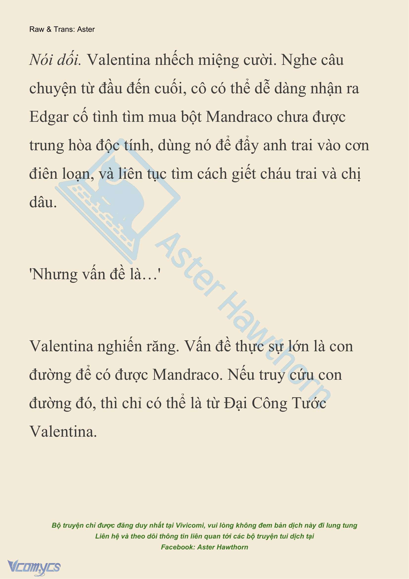 [NOVEL] Thiên Đường Của Valentina Chapter 202 - Trang 17