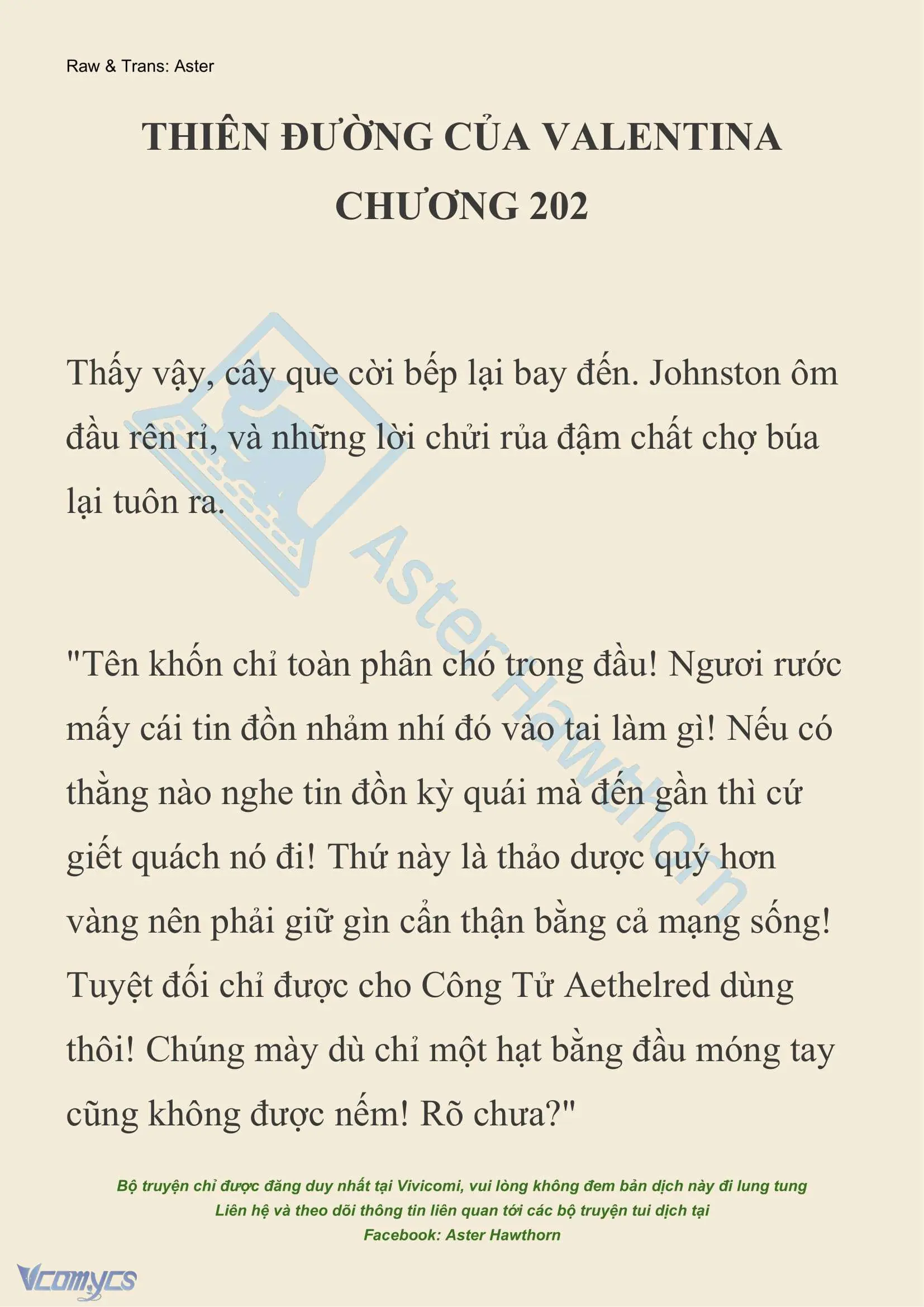 [NOVEL] Thiên Đường Của Valentina Chapter 202 - Trang 2