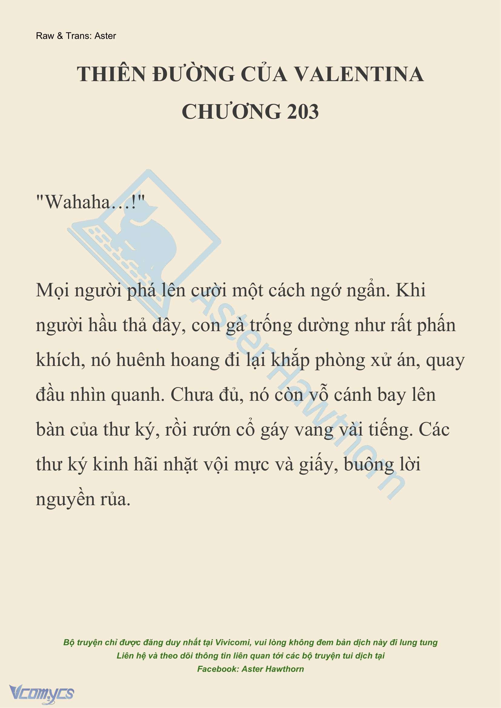 [NOVEL] Thiên Đường Của Valentina Chapter 203 - Trang 2
