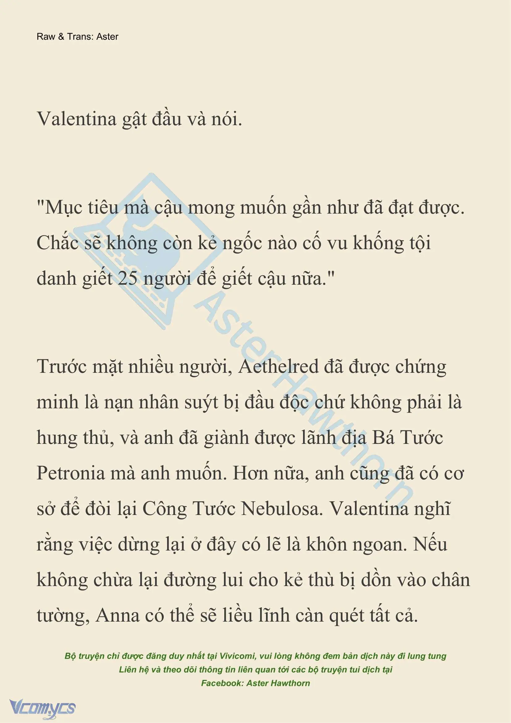 [NOVEL] Thiên Đường Của Valentina Chapter 206 - Trang 17
