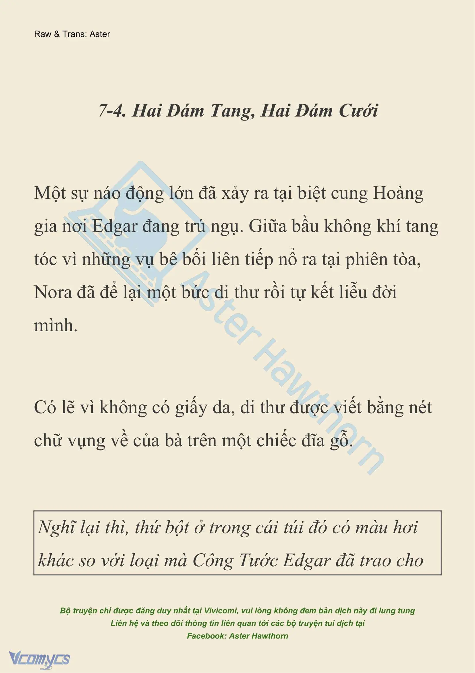 [NOVEL] Thiên Đường Của Valentina Chapter 206 - Trang 9