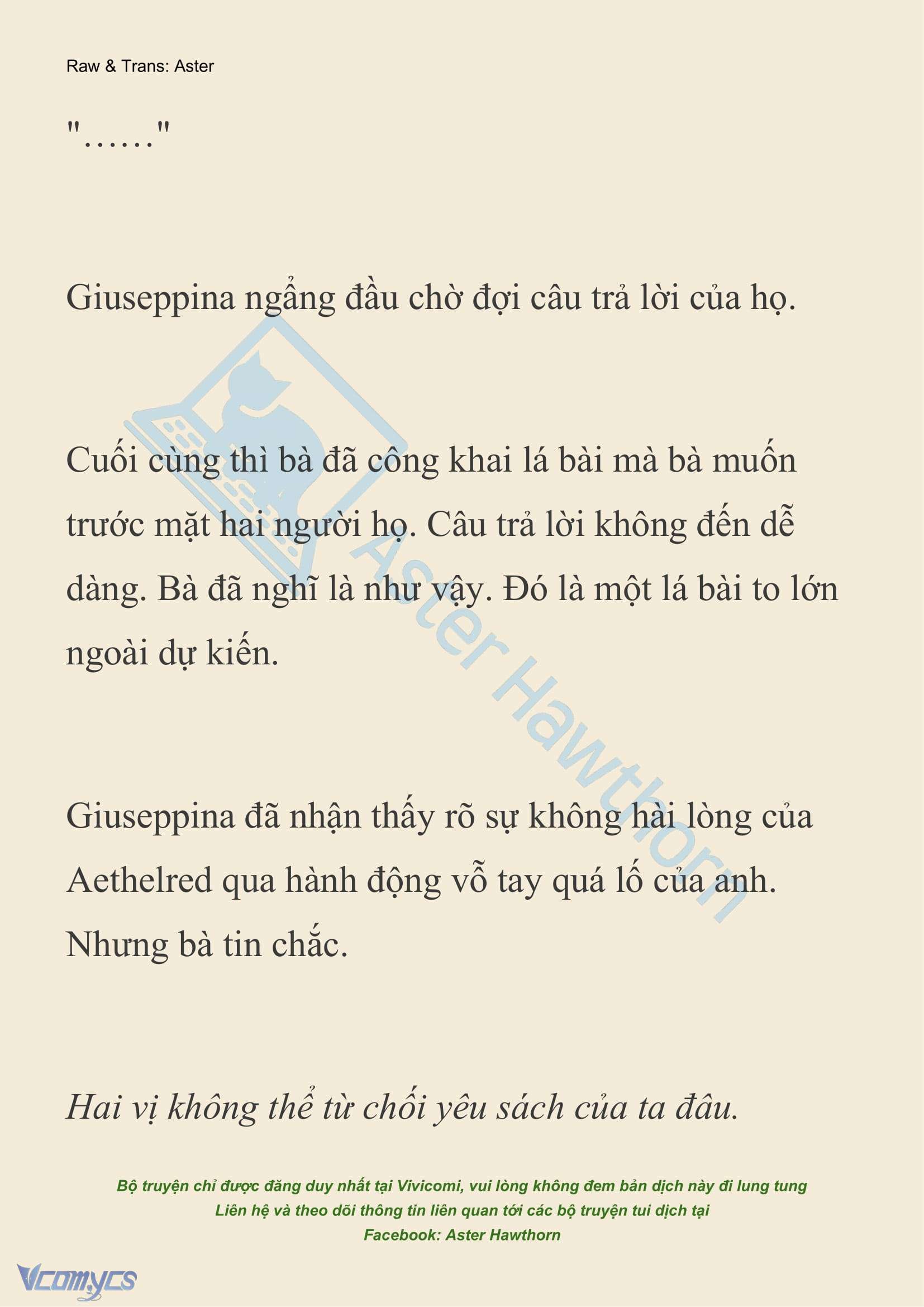 [NOVEL] Thiên Đường Của Valentina Chapter 207 - Trang 10