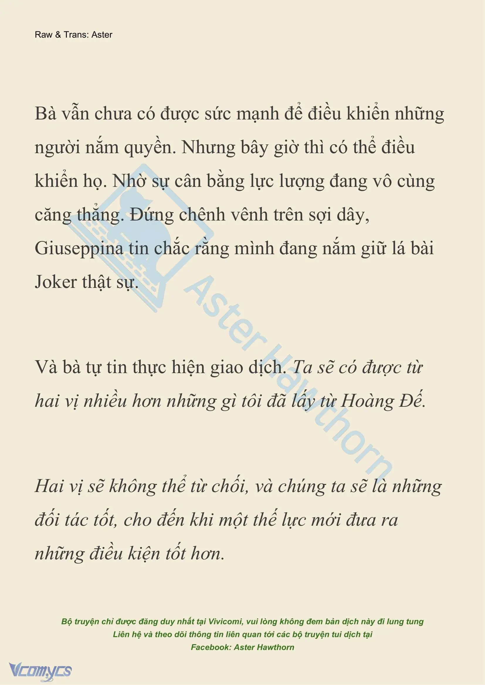 [NOVEL] Thiên Đường Của Valentina Chapter 207 - Trang 11