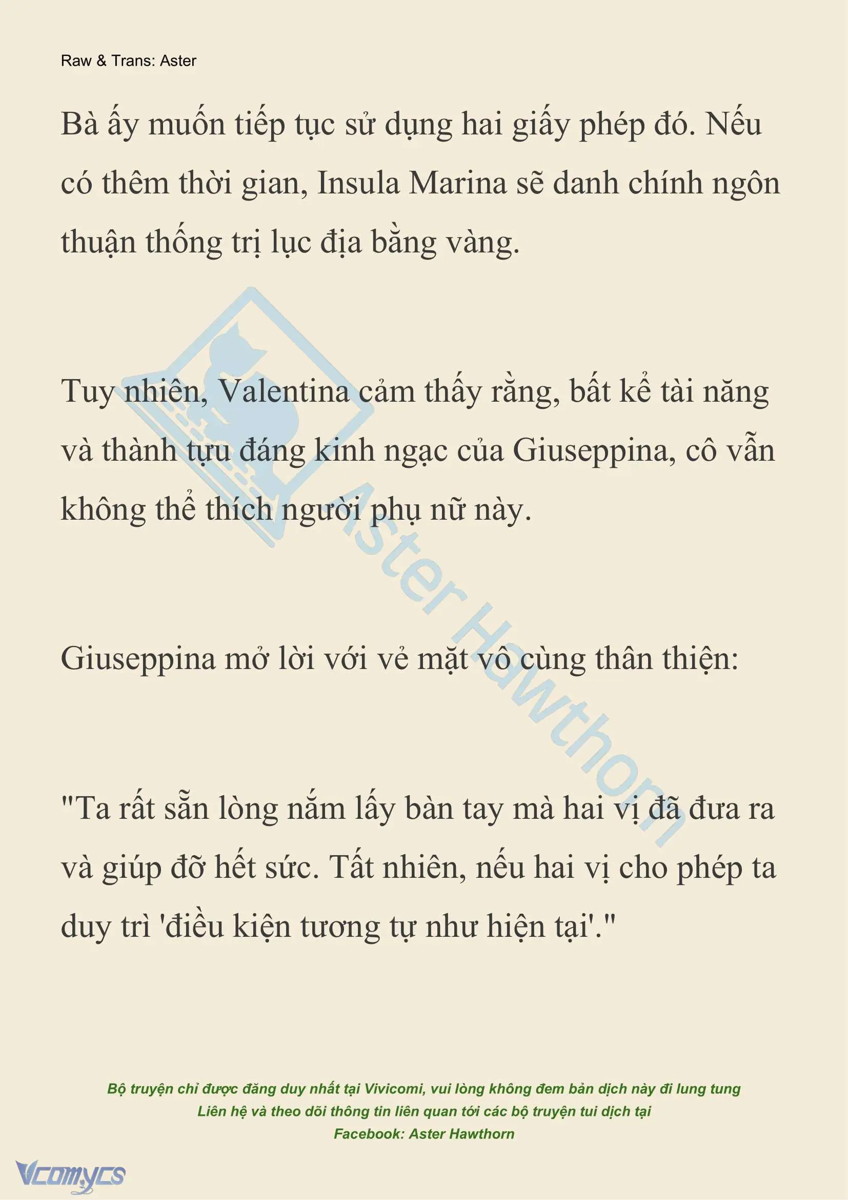[NOVEL] Thiên Đường Của Valentina Chapter 207 - Trang 6