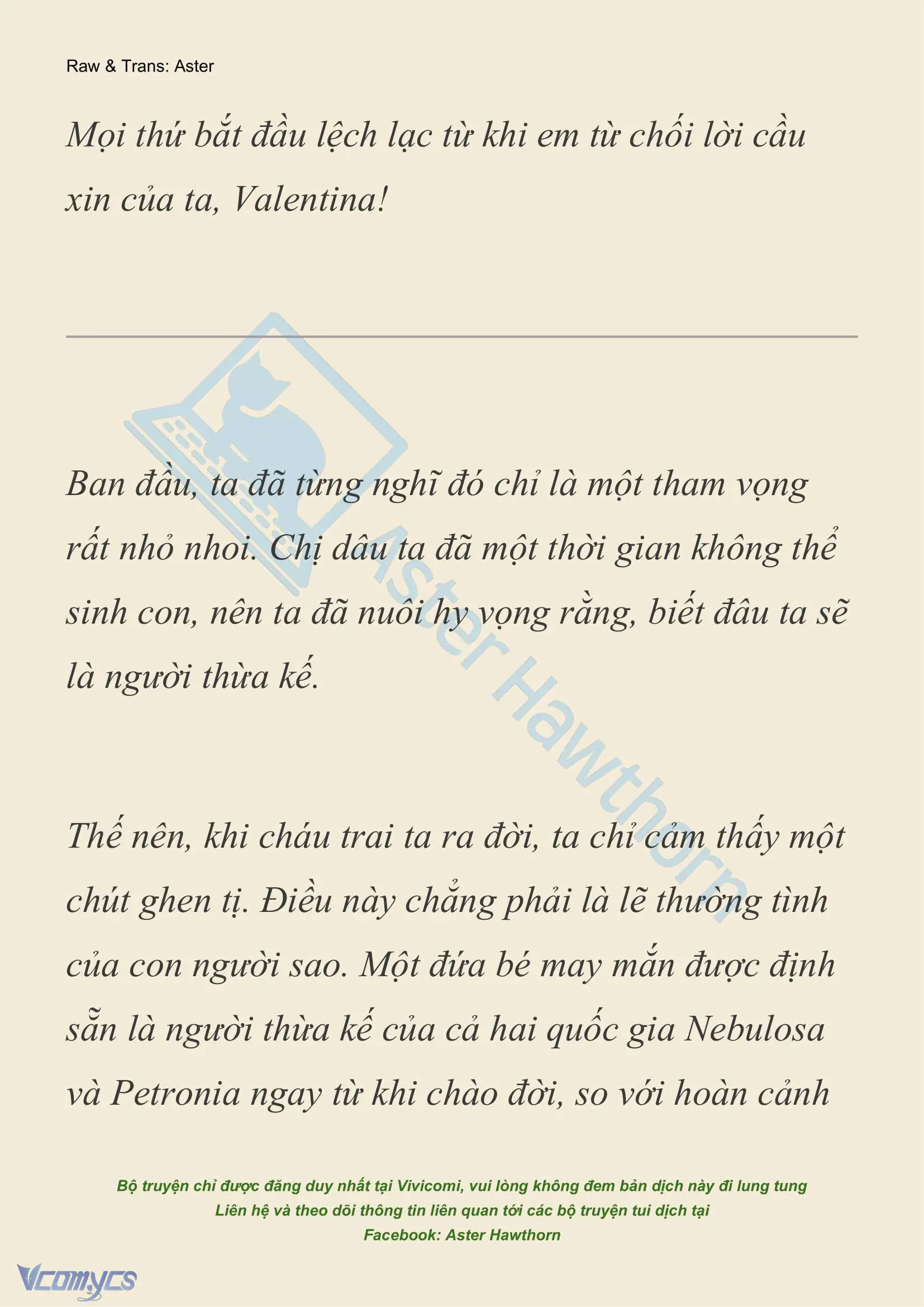 [NOVEL] Thiên Đường Của Valentina Chapter 208 - Trang 10