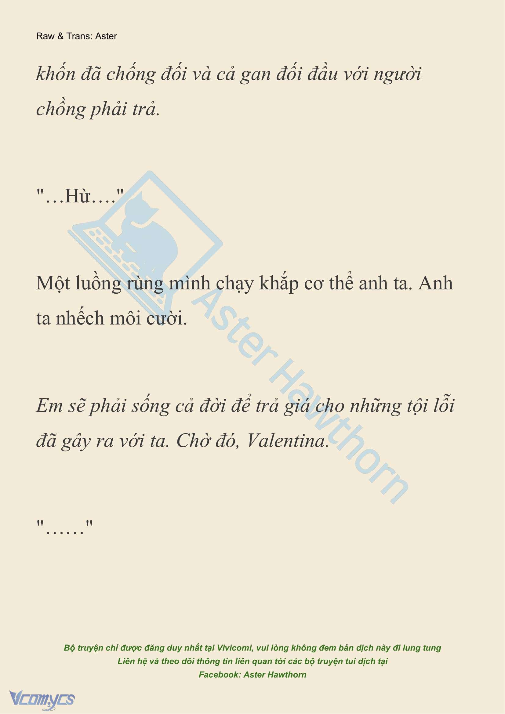[NOVEL] Thiên Đường Của Valentina Chapter 209 - Trang 6