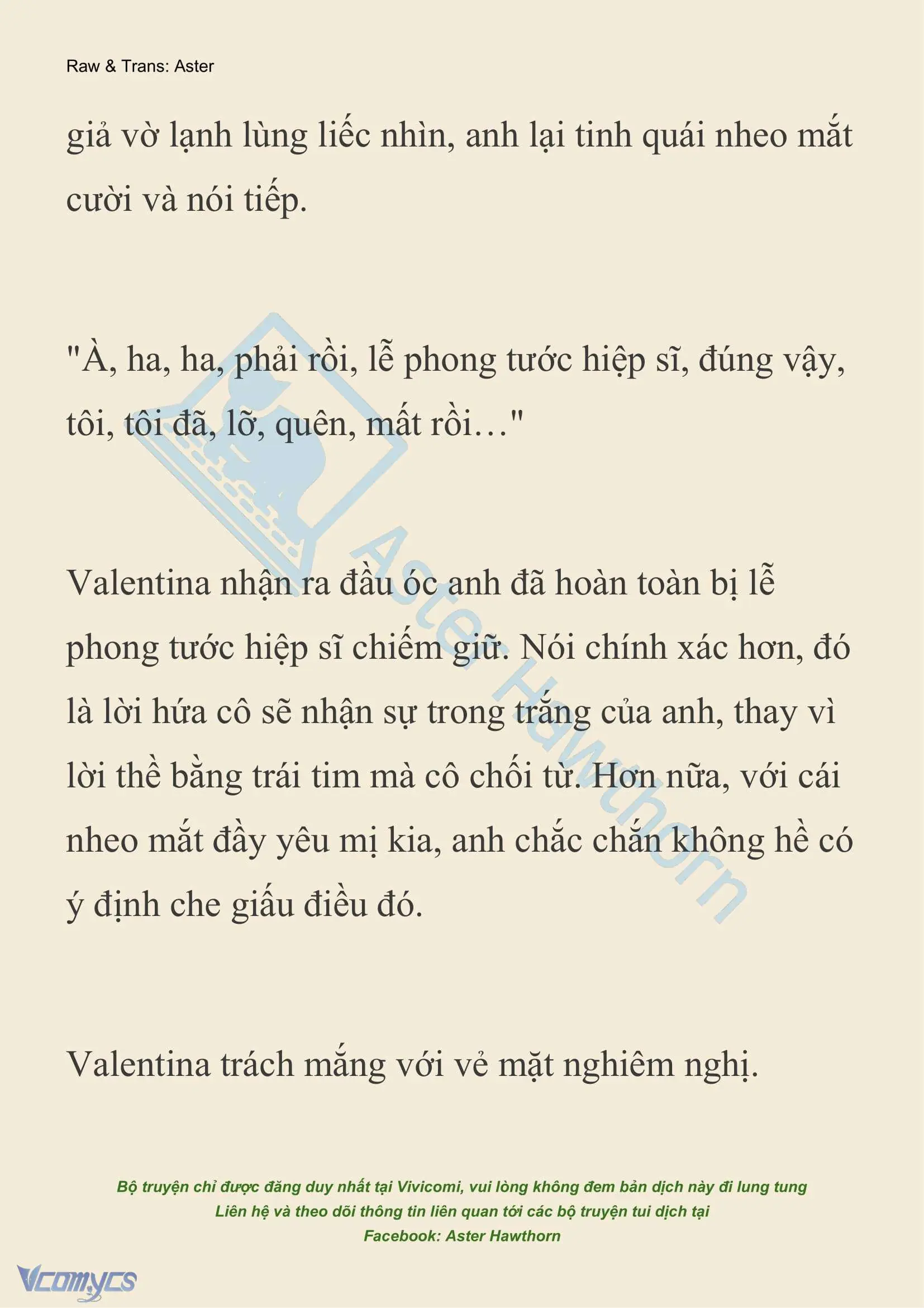 [NOVEL] Thiên Đường Của Valentina Chapter 210 - Trang 4