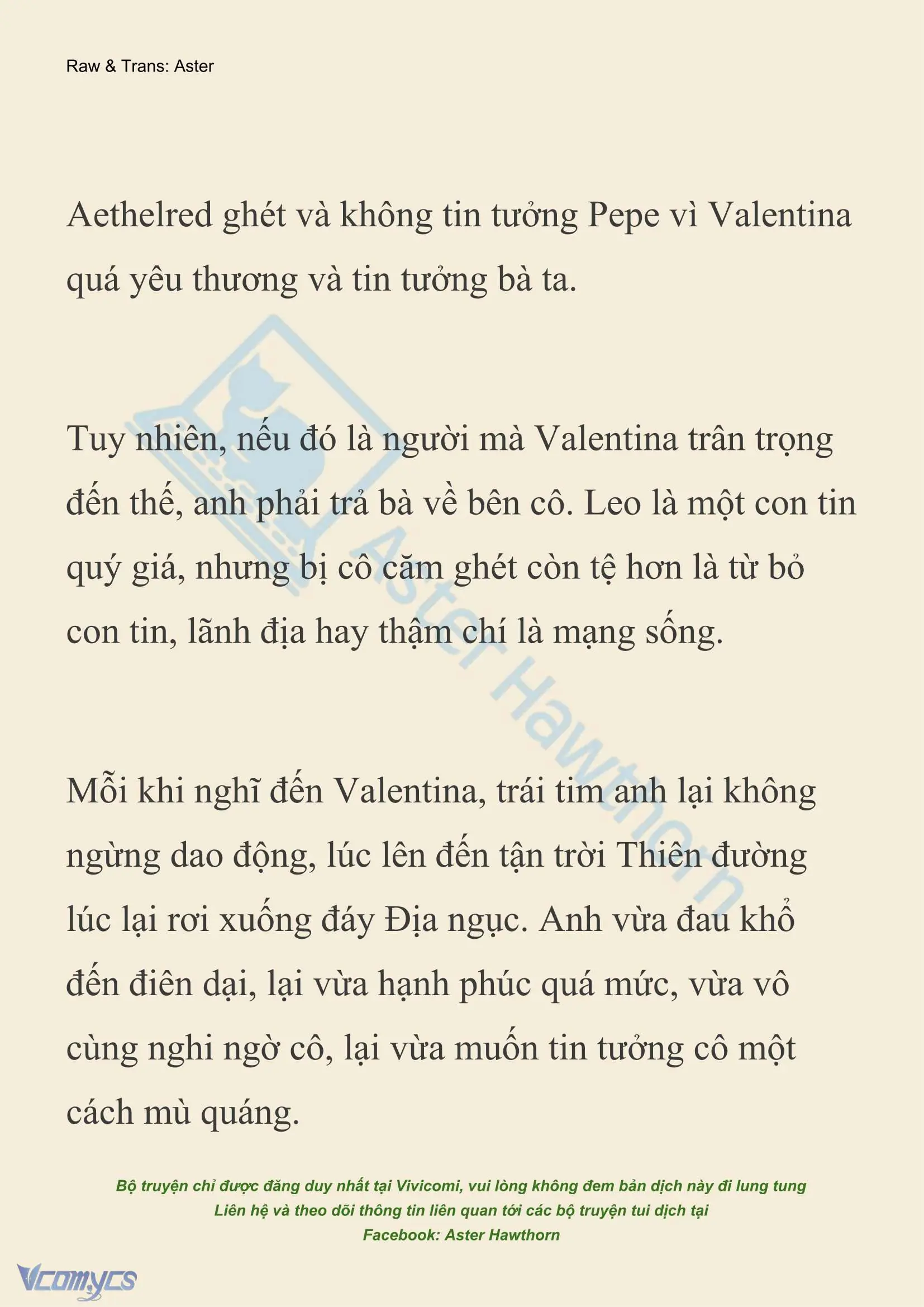 [NOVEL] Thiên Đường Của Valentina Chapter 212 - Trang 19