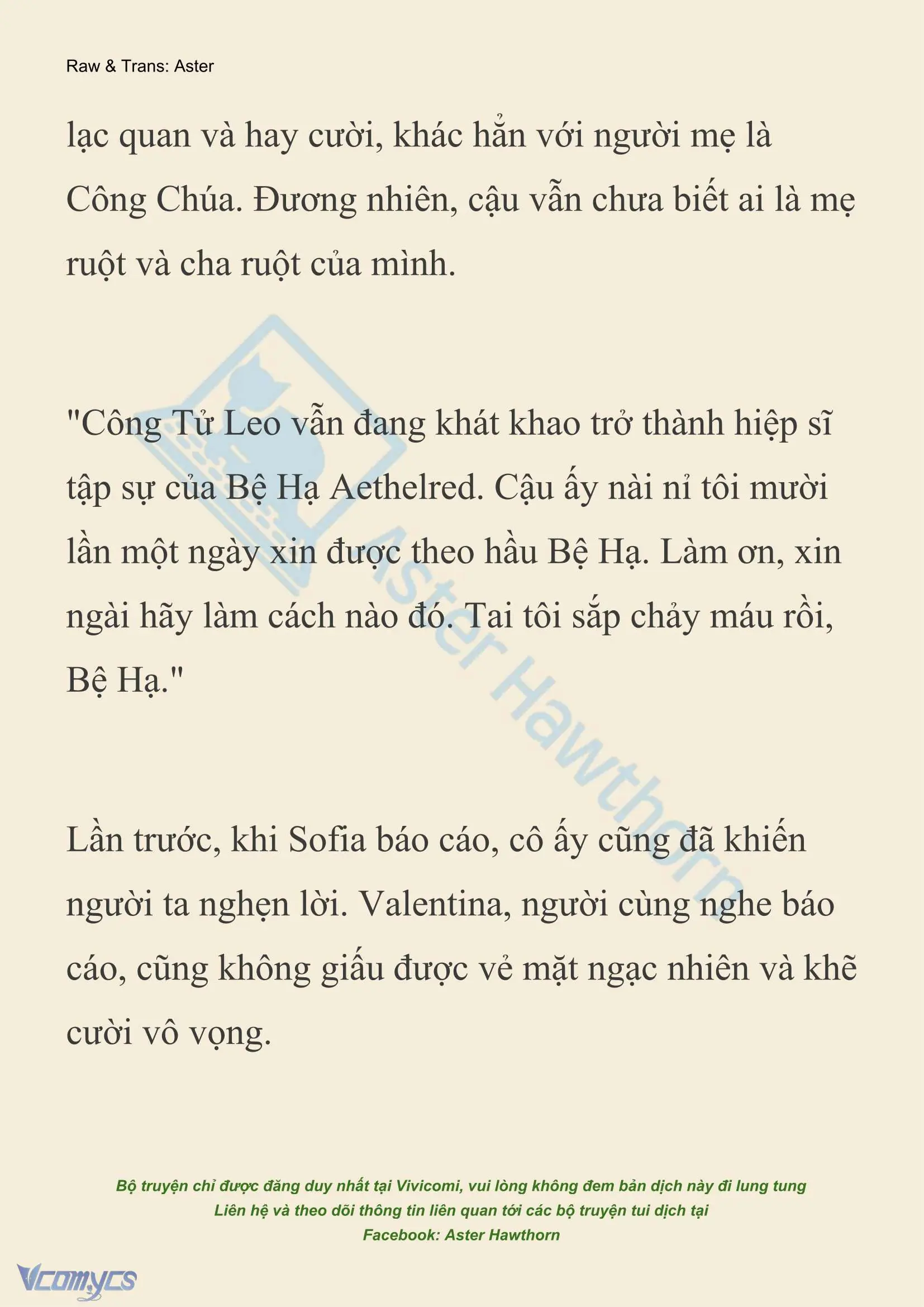 [NOVEL] Thiên Đường Của Valentina Chapter 213 - Trang 4