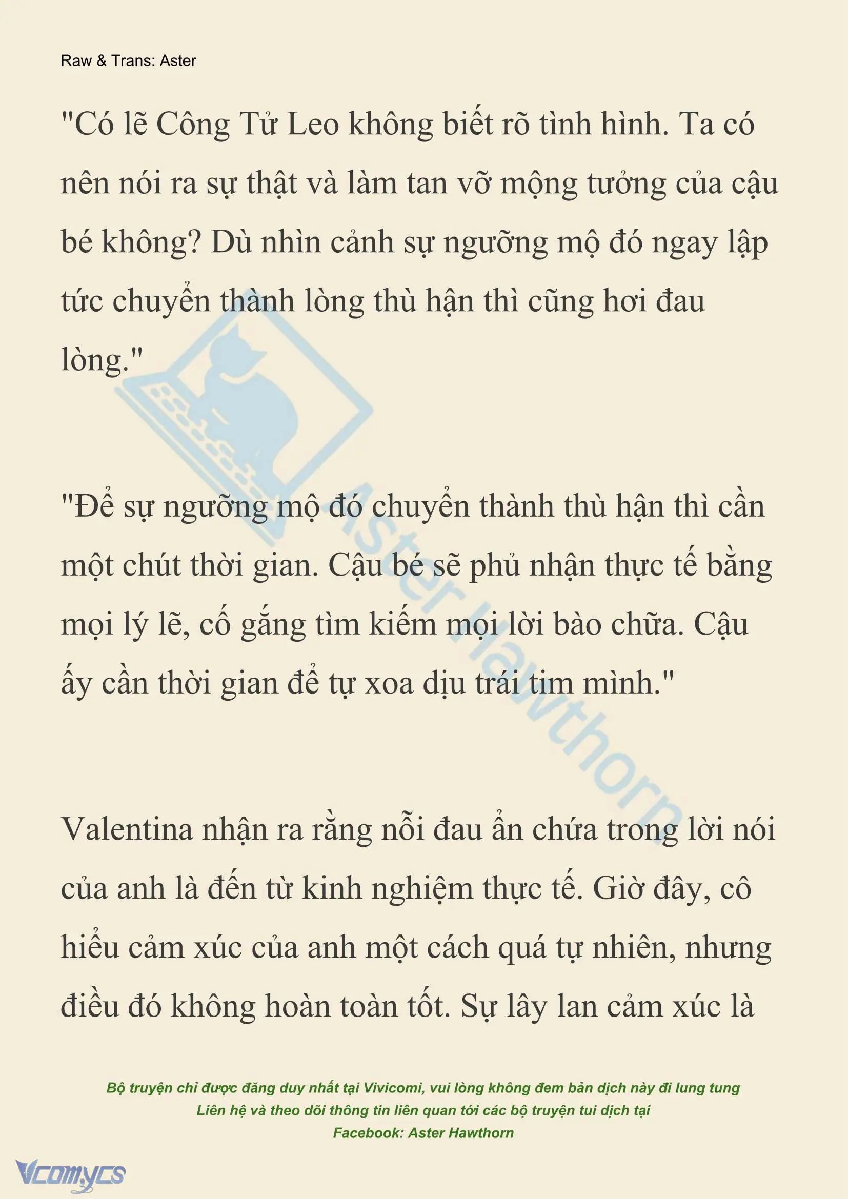 [NOVEL] Thiên Đường Của Valentina Chapter 213 - Trang 6