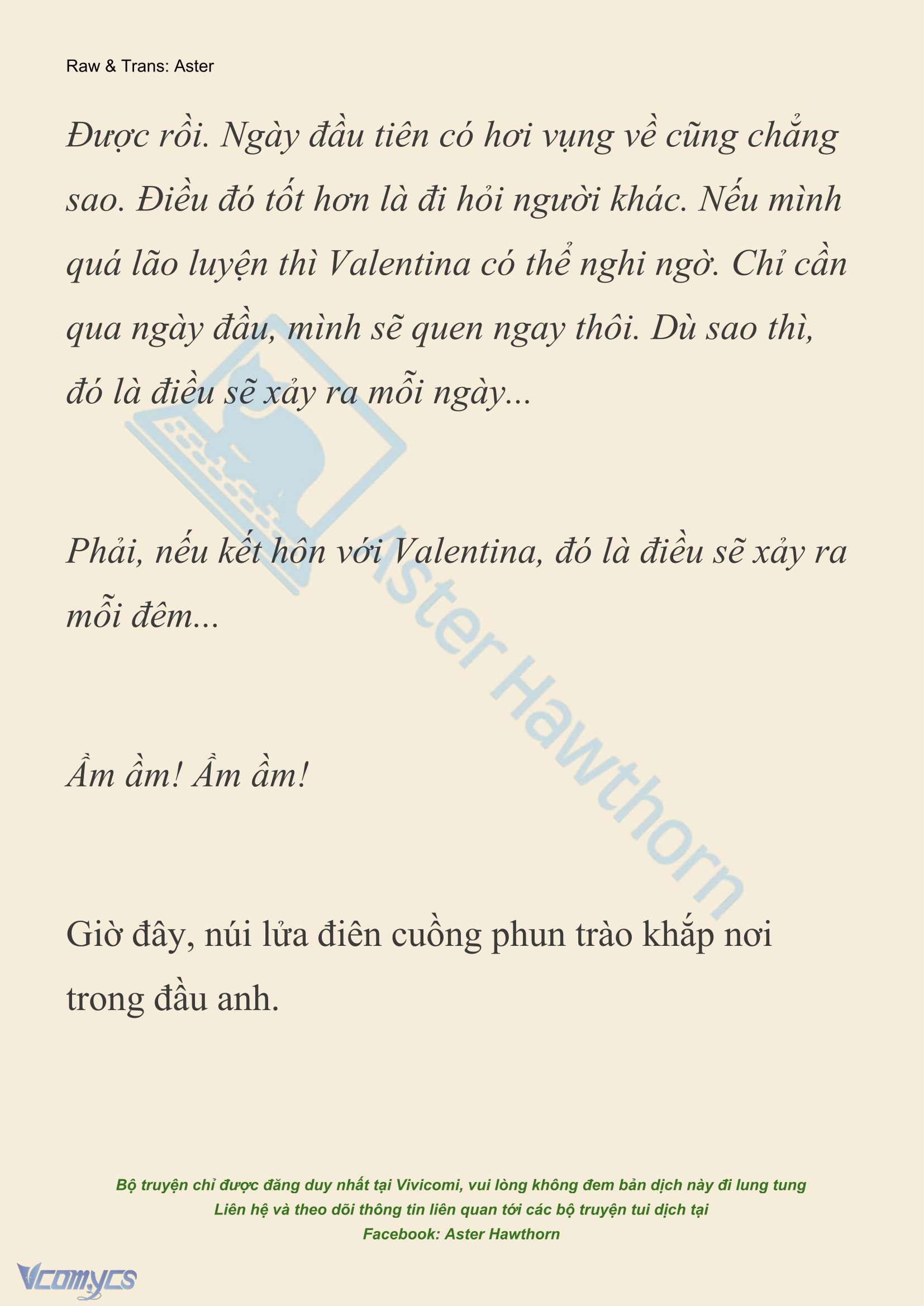 [NOVEL] Thiên Đường Của Valentina Chapter 214 - Trang 11