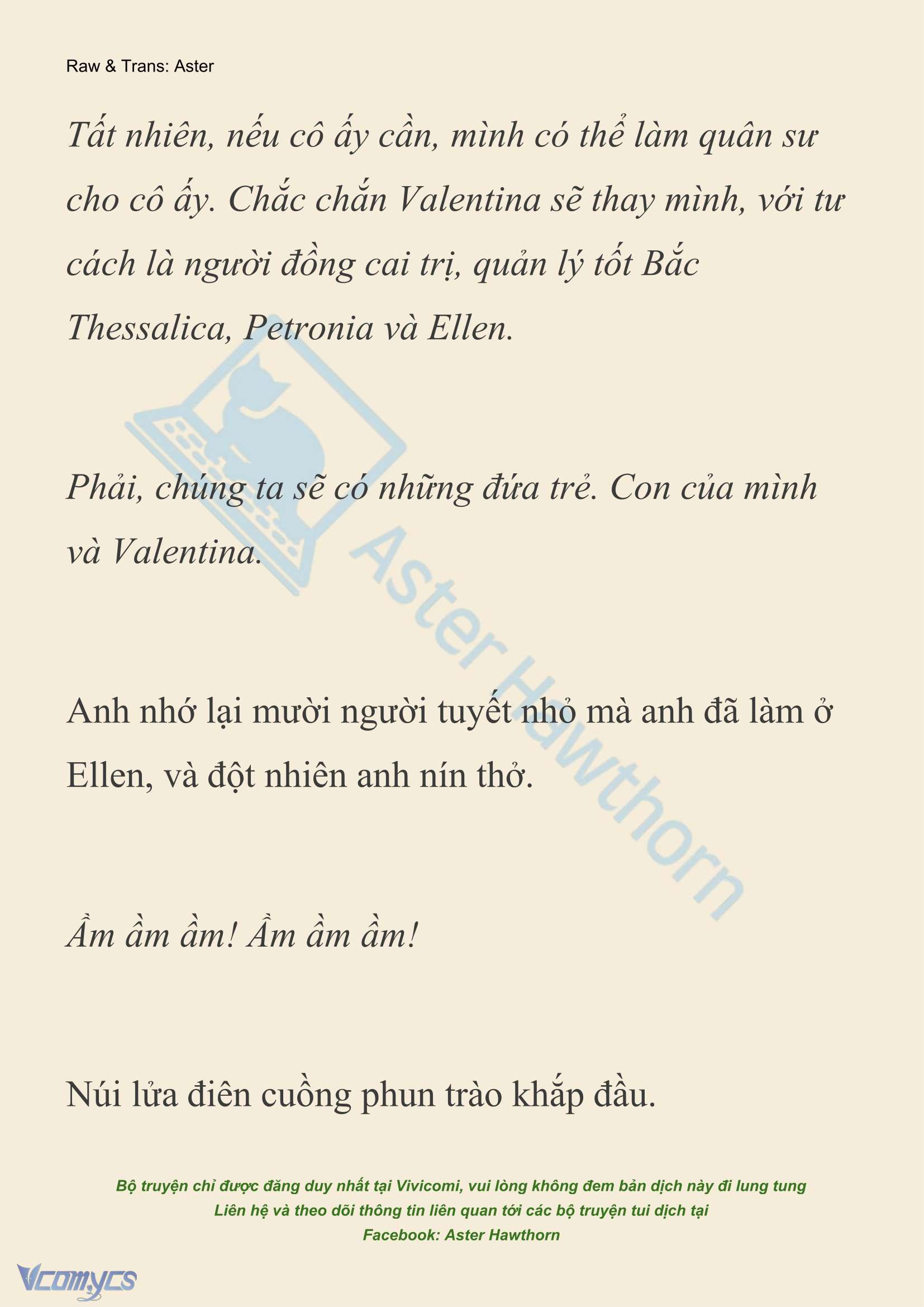 [NOVEL] Thiên Đường Của Valentina Chapter 214 - Trang 13