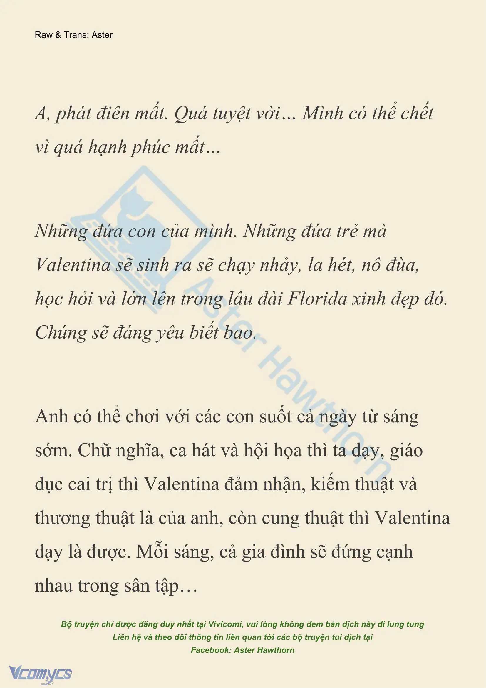 [NOVEL] Thiên Đường Của Valentina Chapter 214 - Trang 14