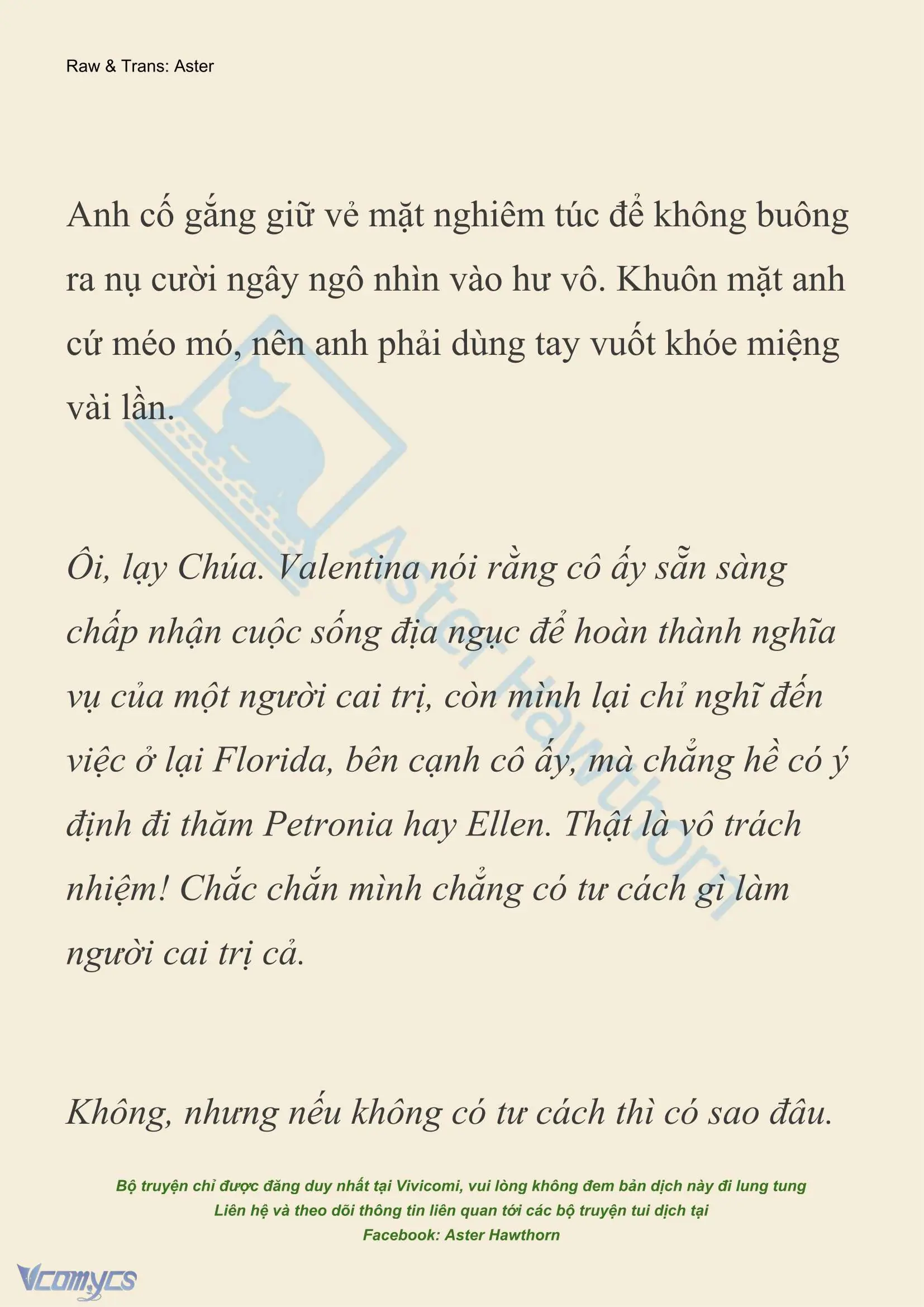 [NOVEL] Thiên Đường Của Valentina Chapter 214 - Trang 15