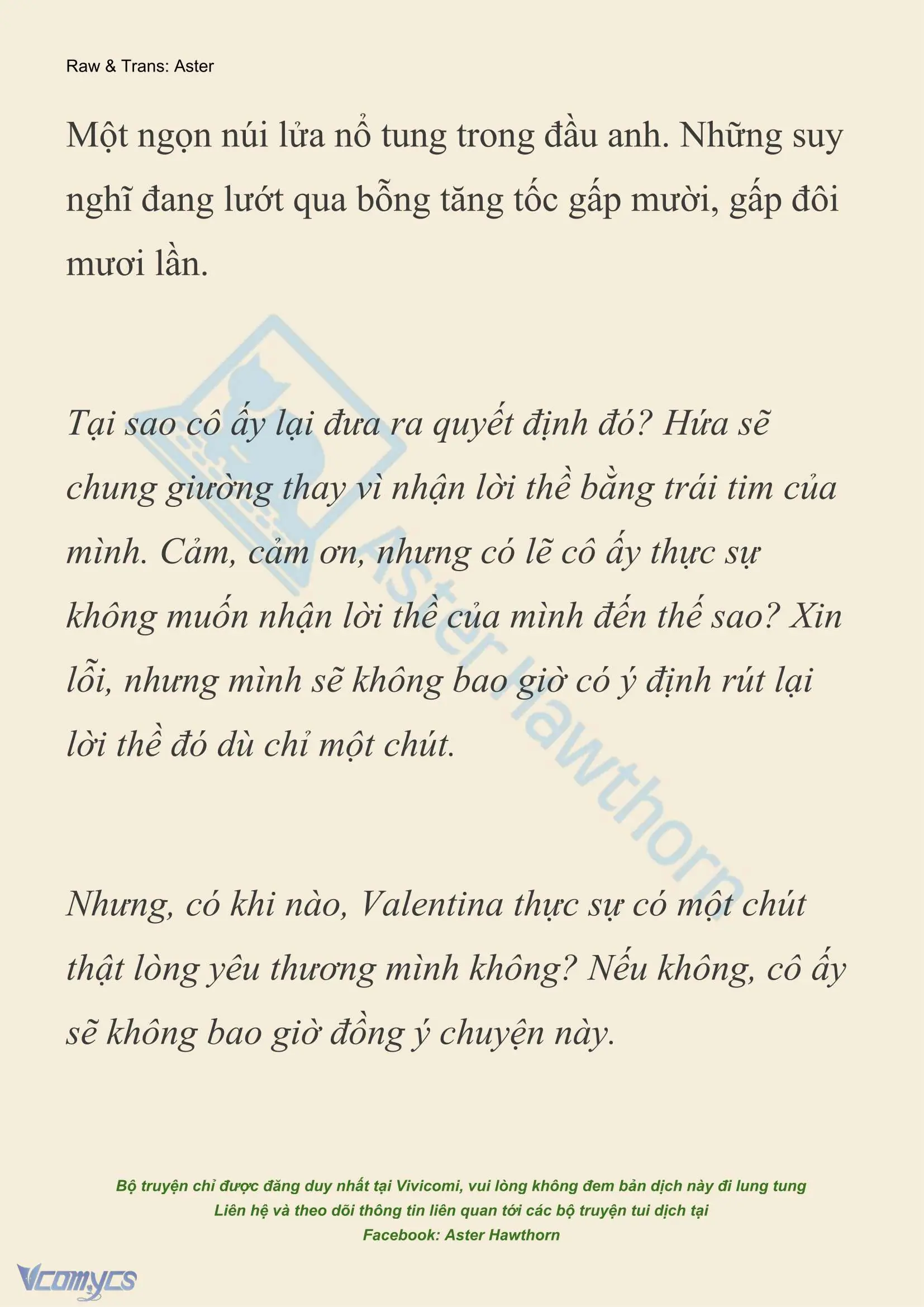 [NOVEL] Thiên Đường Của Valentina Chapter 214 - Trang 9