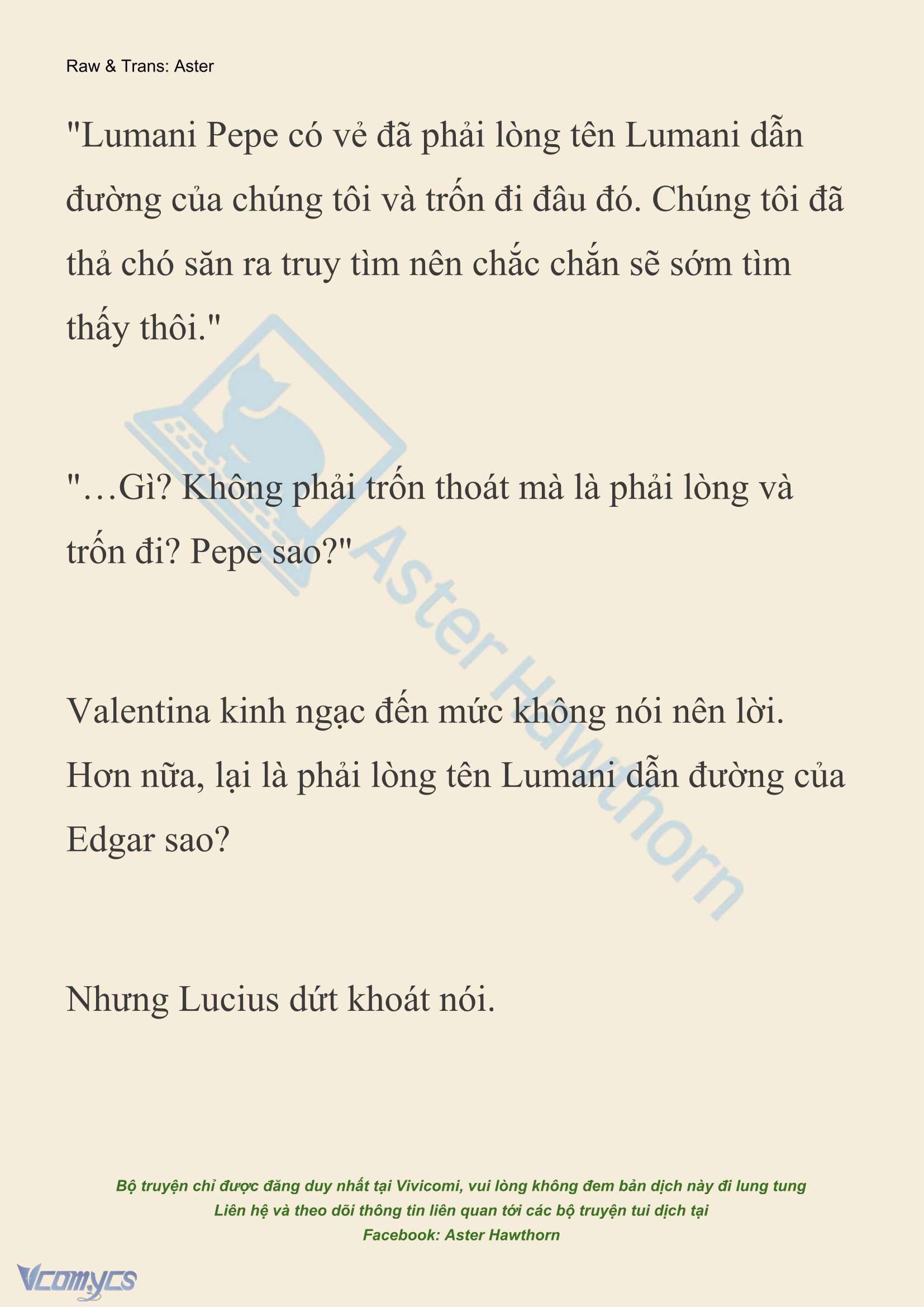 [NOVEL] Thiên Đường Của Valentina Chapter 215 - Trang 4
