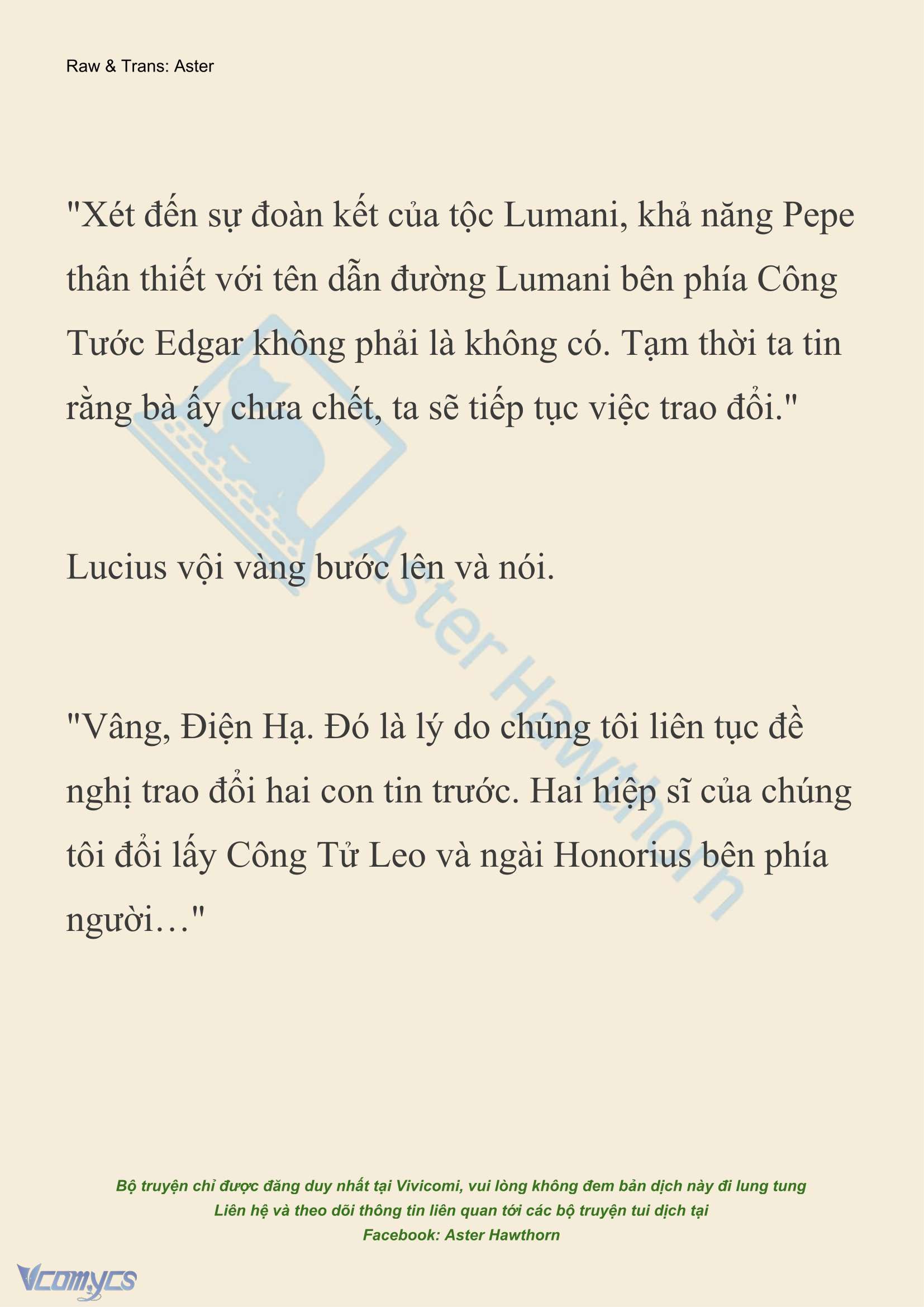 [NOVEL] Thiên Đường Của Valentina Chapter 215 - Trang 7