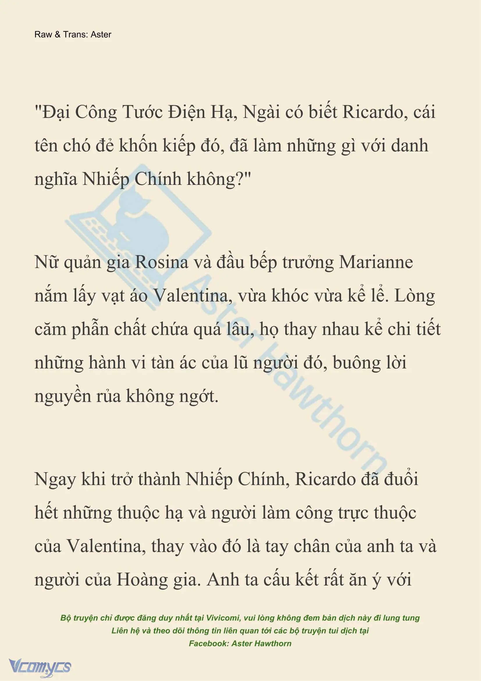 [NOVEL] Thiên Đường Của Valentina Chapter 216 - Trang 10