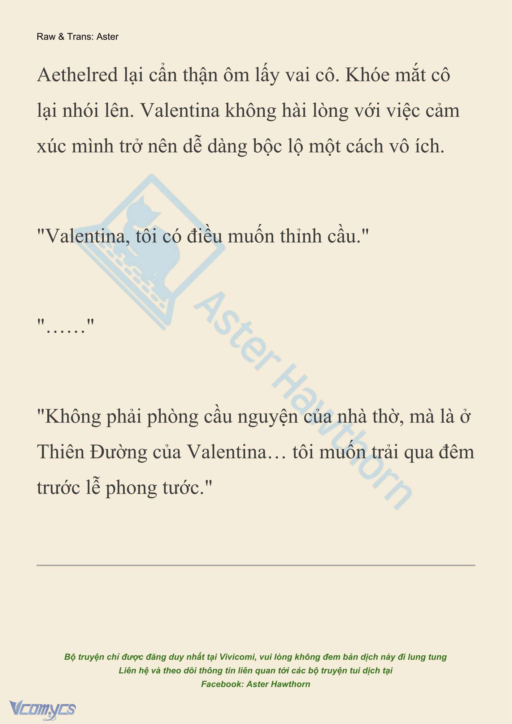 [NOVEL] Thiên Đường Của Valentina Chapter 217 - Trang 10
