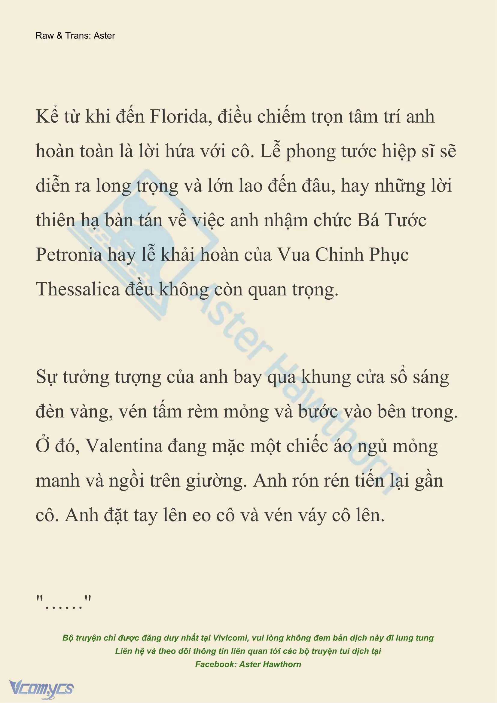 [NOVEL] Thiên Đường Của Valentina Chapter 217 - Trang 15